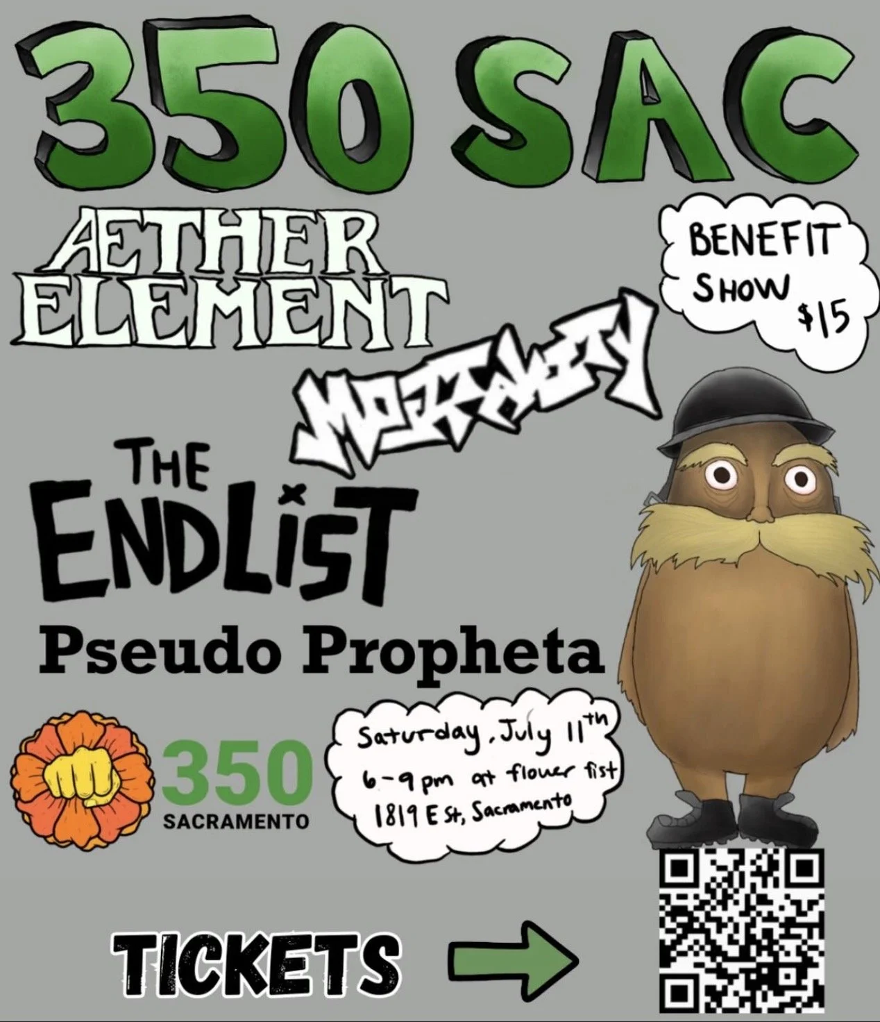 Punk Rock Benefit for 350 Sacramento