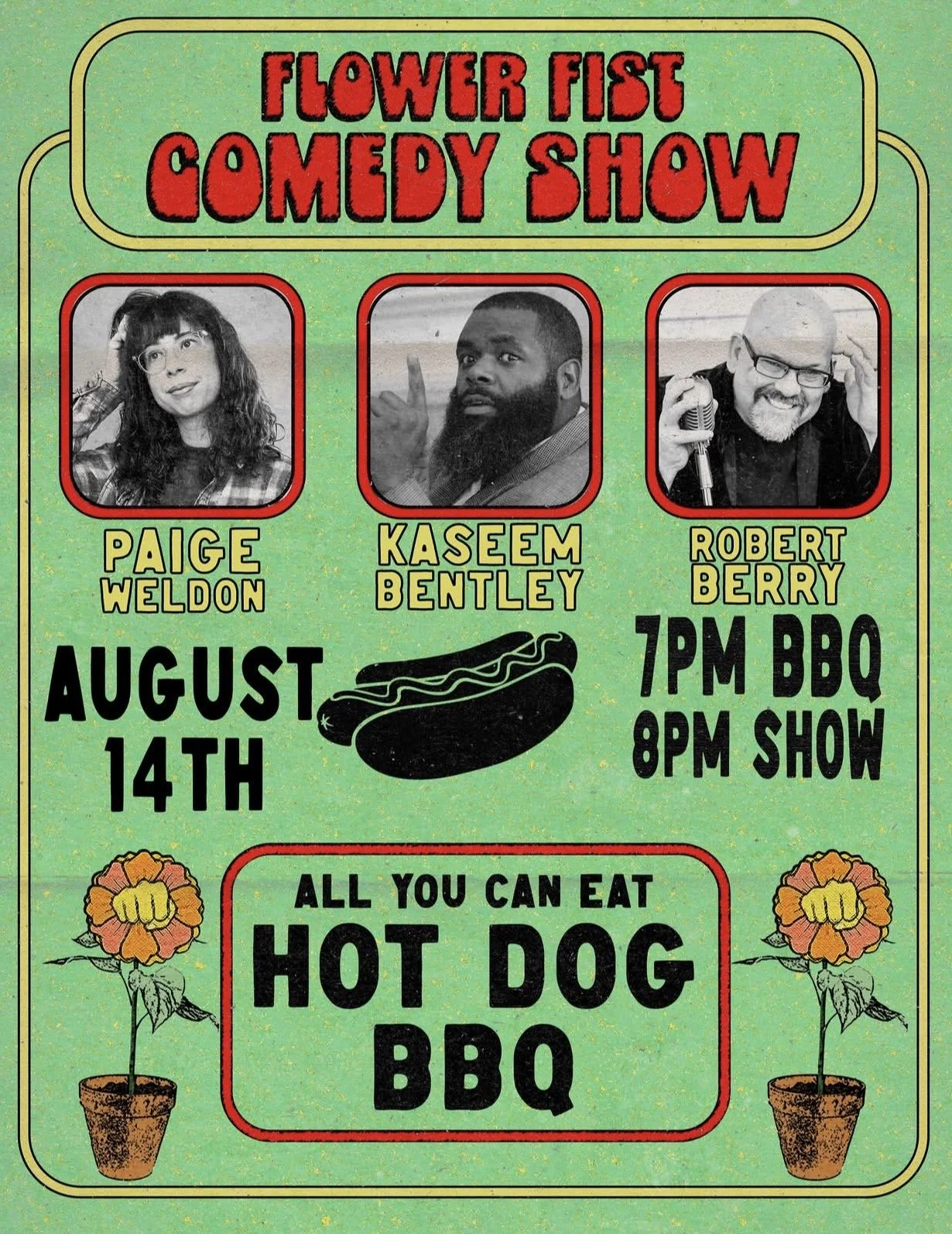 Flower Fist Comedy Show