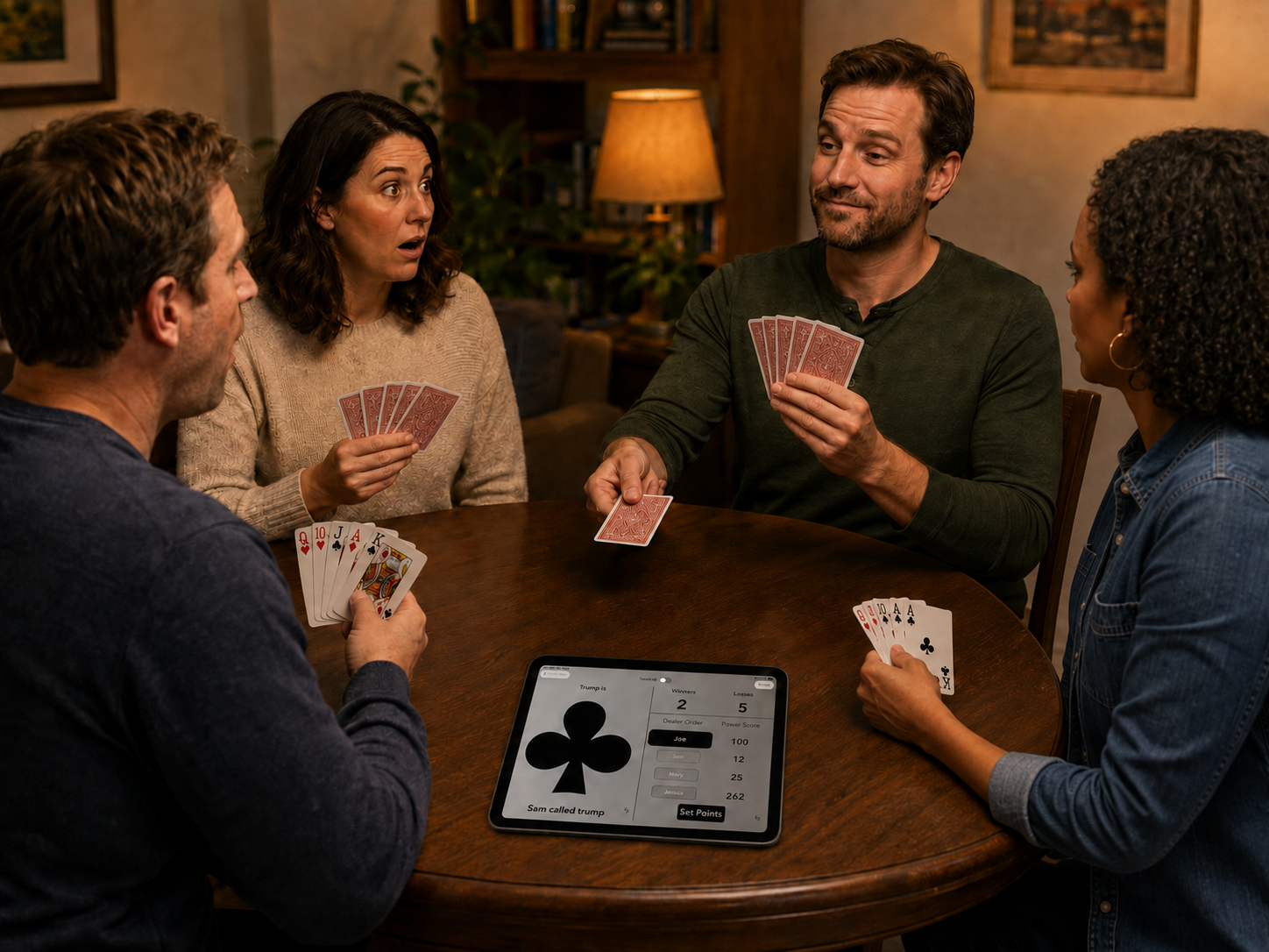 How to Play Shoot the Moon Bid Euchre