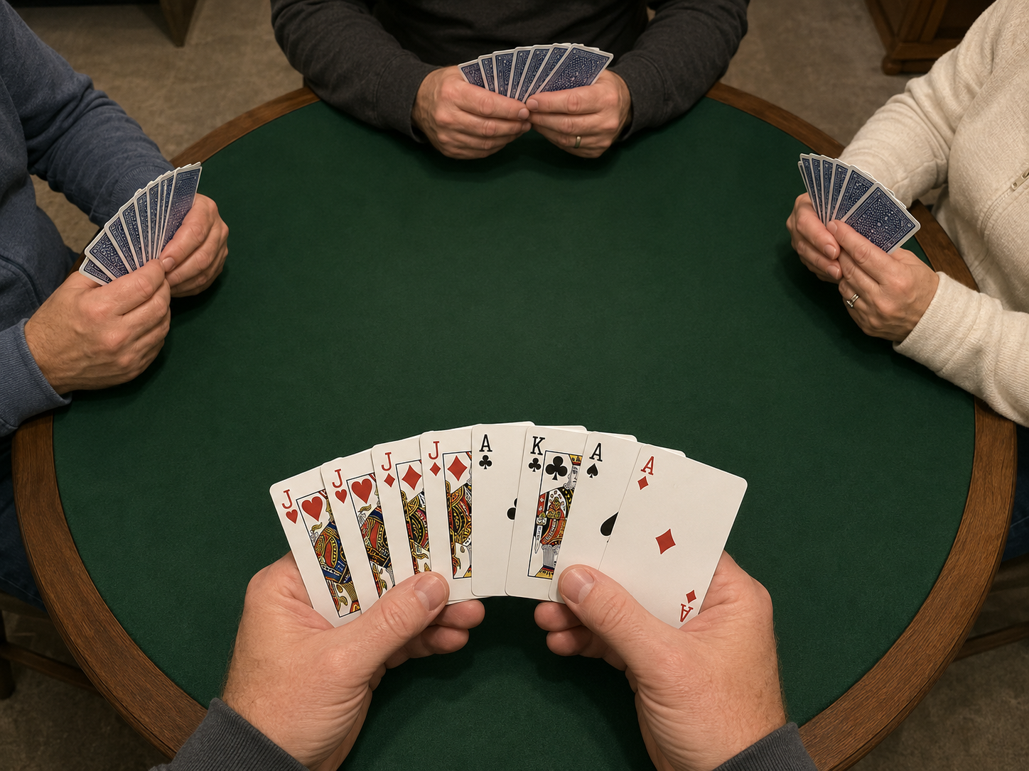 What Is Your Partner Worth on a Near-Sweep Bid Euchre Hand?