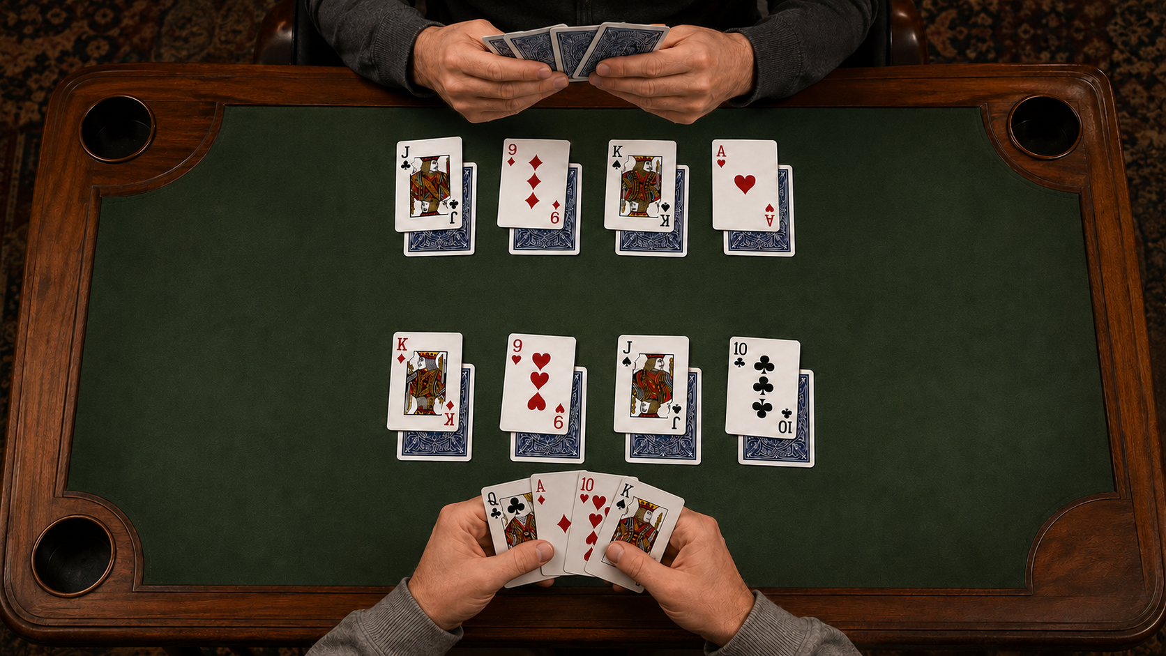 Two-Handed Euchre: How to Play Euchre With 2 Players