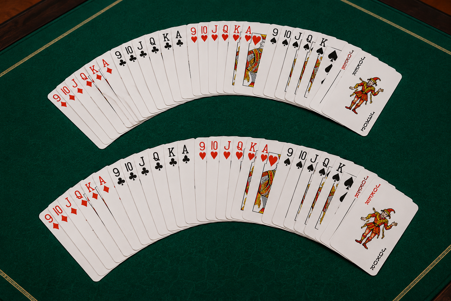 How to Play Double Deck Six-Person Euchre