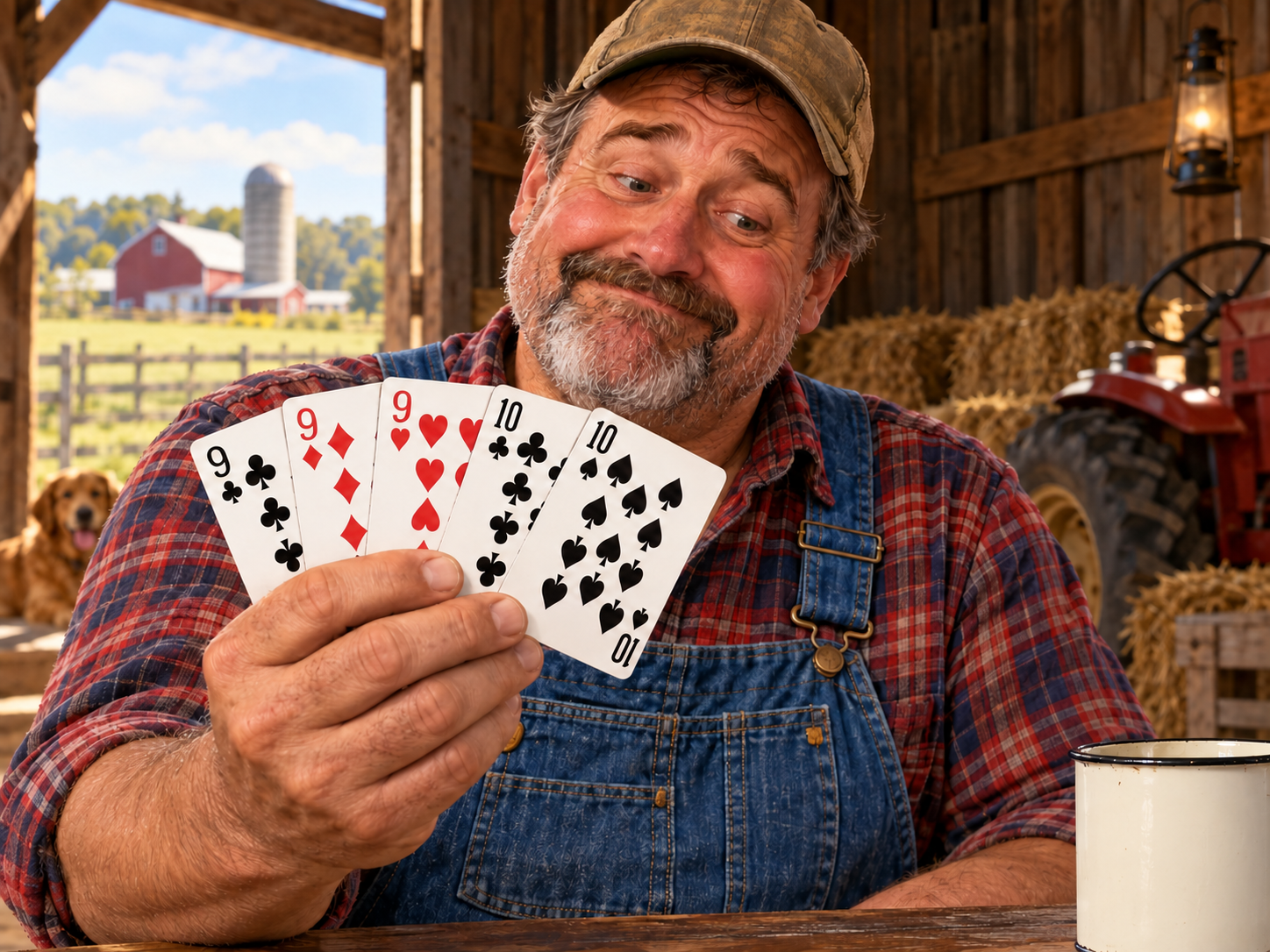 Farmer’s Hand in Euchre: Rules for a Hand of 9s and 10s