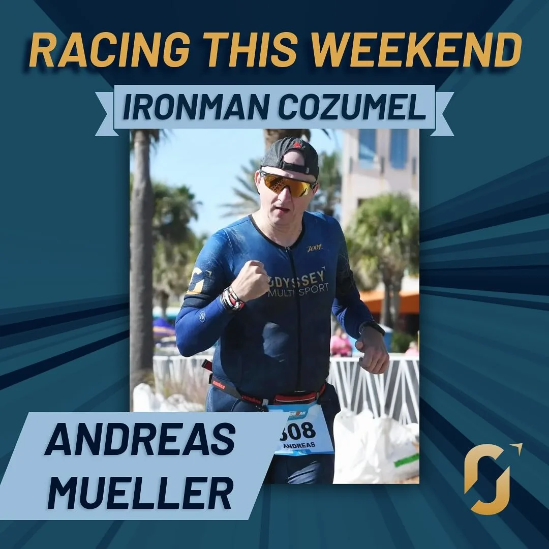 Ironman #5️⃣‼️ Sending good luck to Andreas this weekend in Cozumel as he caps off the final race in his 5 Ironmans in 2025 challenge. This final race comes with the shortest turnaround yet&hellip;just 3 weeks after he set an IM distance PR at Ironma