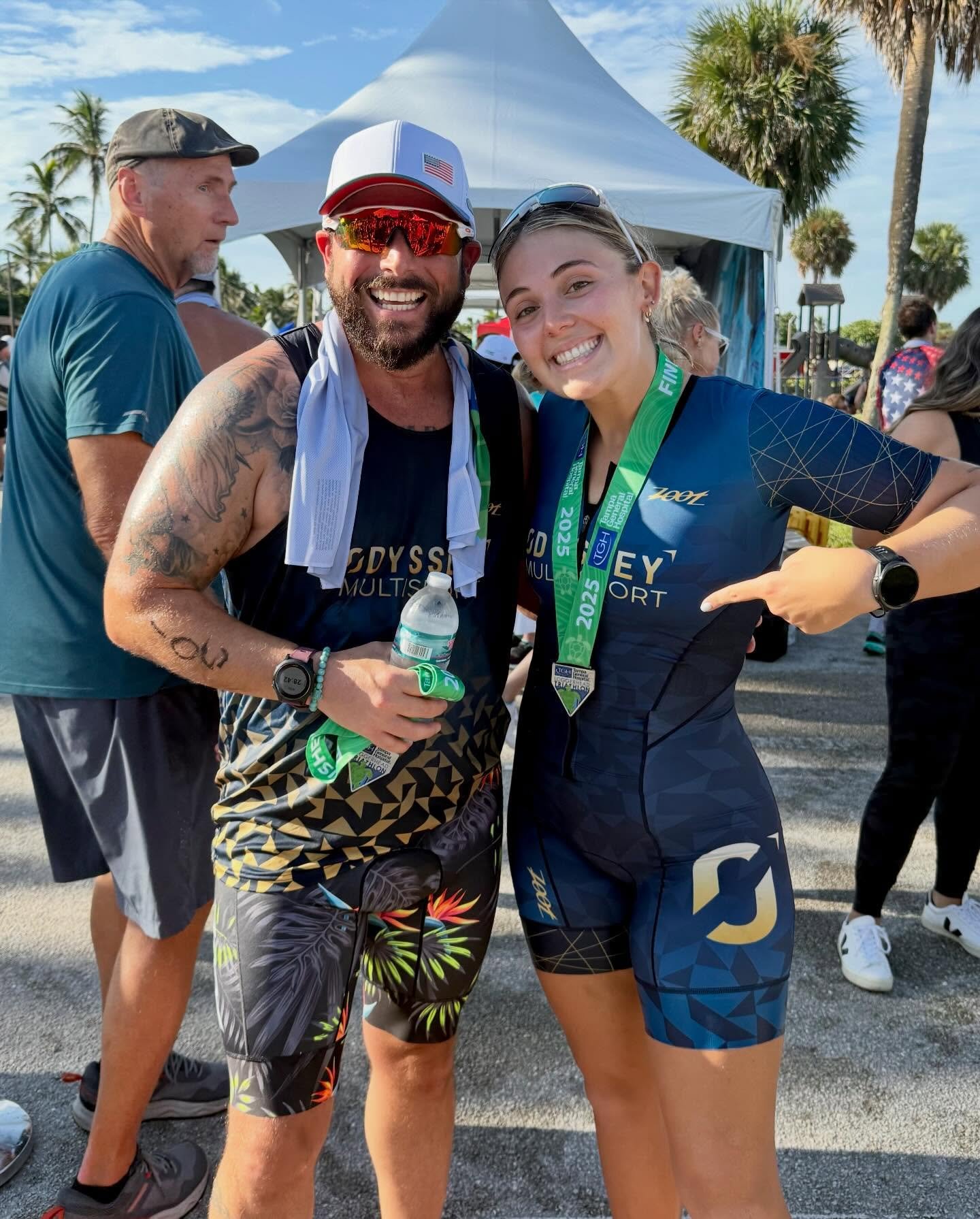 The Zoot x Odyssey Multisport team apparel store is currently OPEN, and we have newly added long sleeve run tees‼️📣

If you or your favorite triathlon spectators want to look as good as James and Mariah do on race day⬆️, head over to the link in our