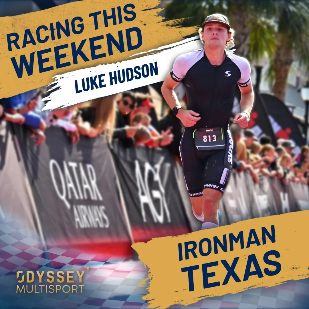 This weekend is gonna be a big one🔥 Luke and Steve will toe the line at Ironman Texas together on Saturday&hellip;Luke for his first full IM, Steve for his 15th‼️ Meanwhile Andreas will kick off his 2026 season at a local sprint tri. Proud of the mo