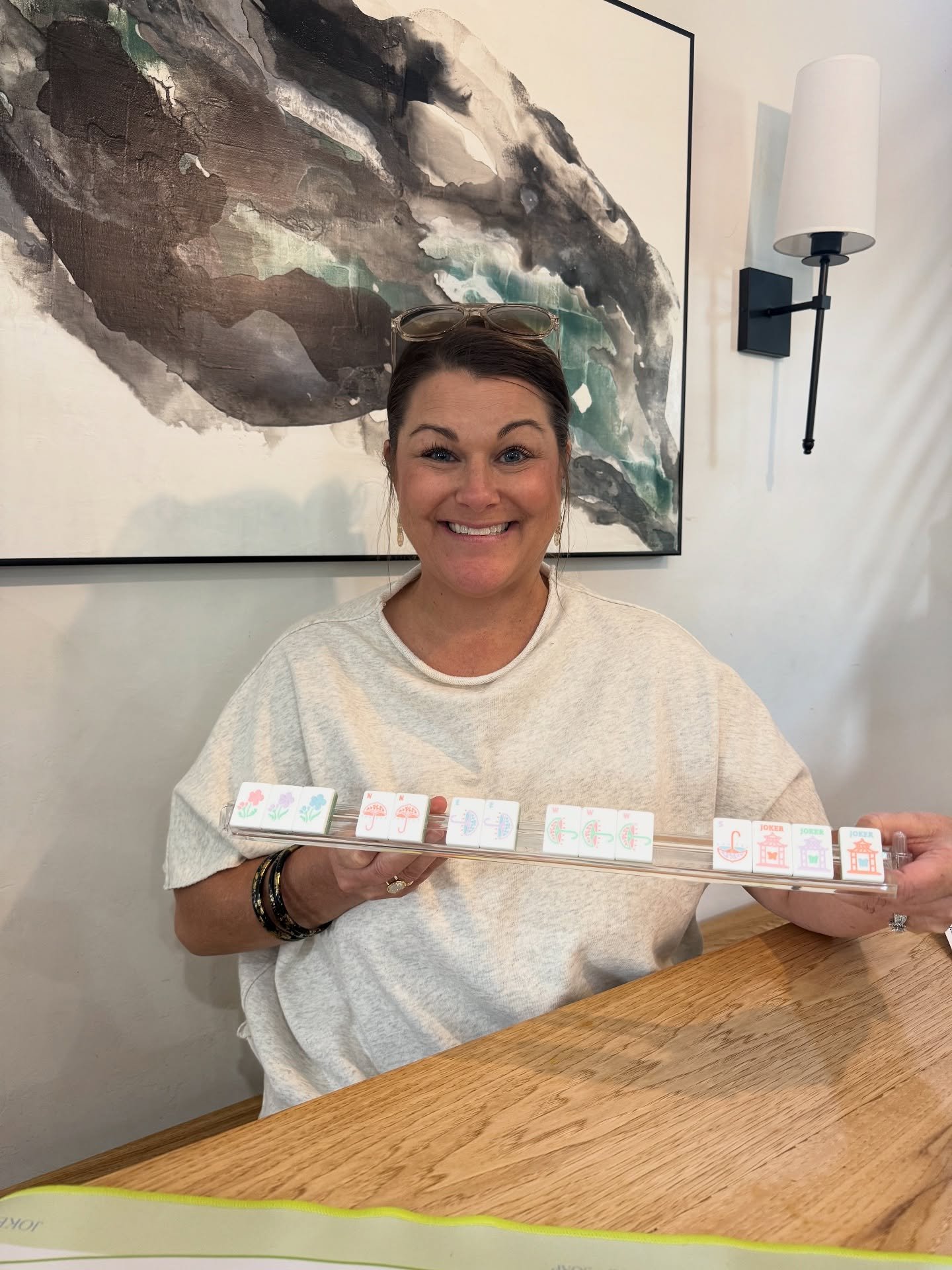 That first &ldquo;MAHJONG!&rdquo; feeling! Nothing beats a mahjong after your first lesson. Curious about the game? Send a DM! Ask about our special. Host a mahjong lesson and hostess is free! 

OKC Mahjong lessons
Yukon, OK mahjong
Mustang, OK Mahjo