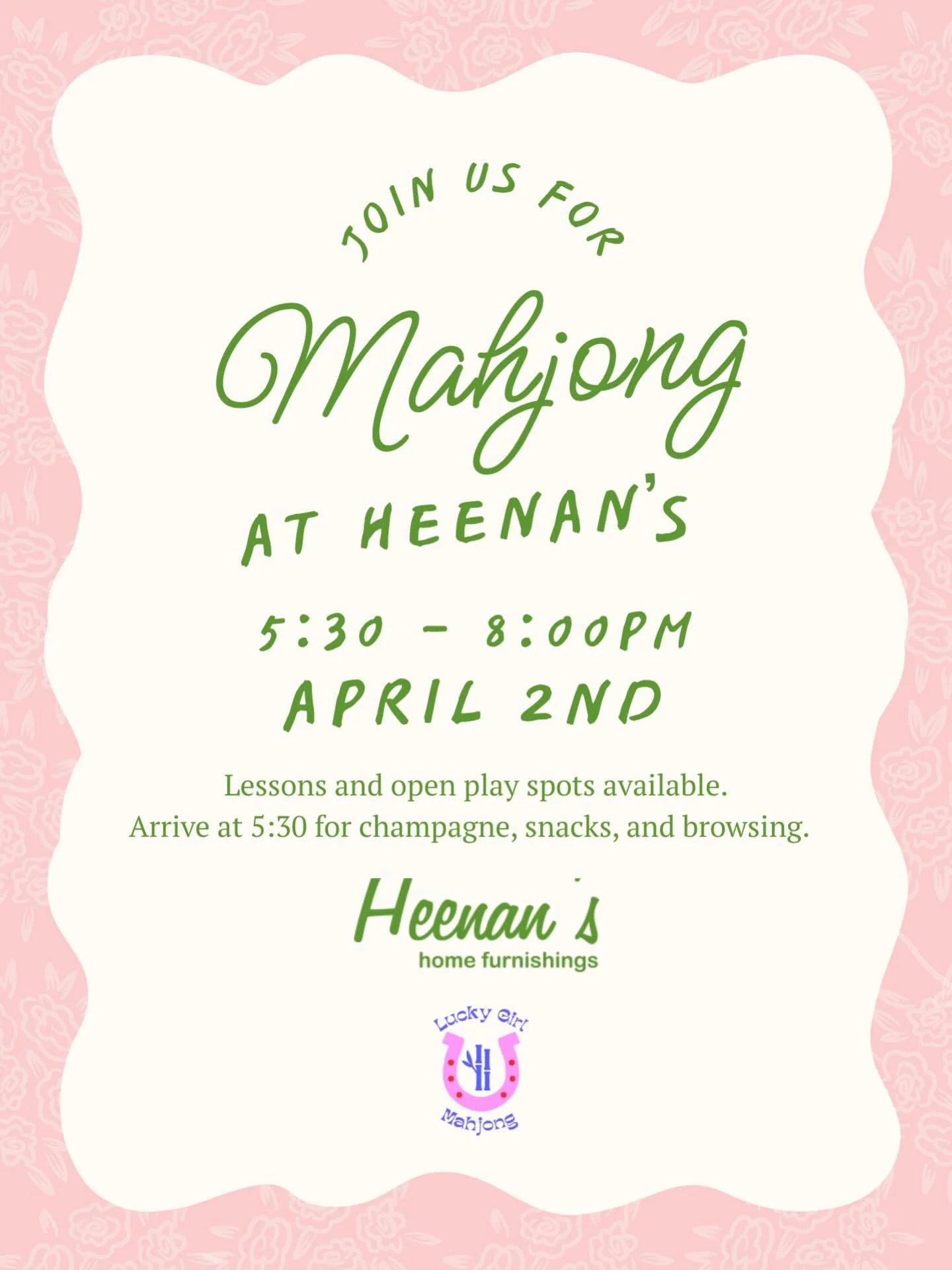 Come shop and play with us 🎉

Who doesn&rsquo;t love browsing beautiful things with a glass of champagne in hand? 🥂
Heenan&rsquo;s is filled with gorgeous pieces for the home that you&rsquo;ll love wandering through. Their charming gift boutique is