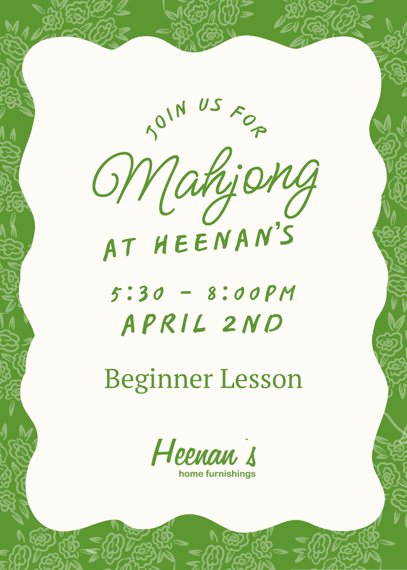 Heenan’s Beginner Lesson