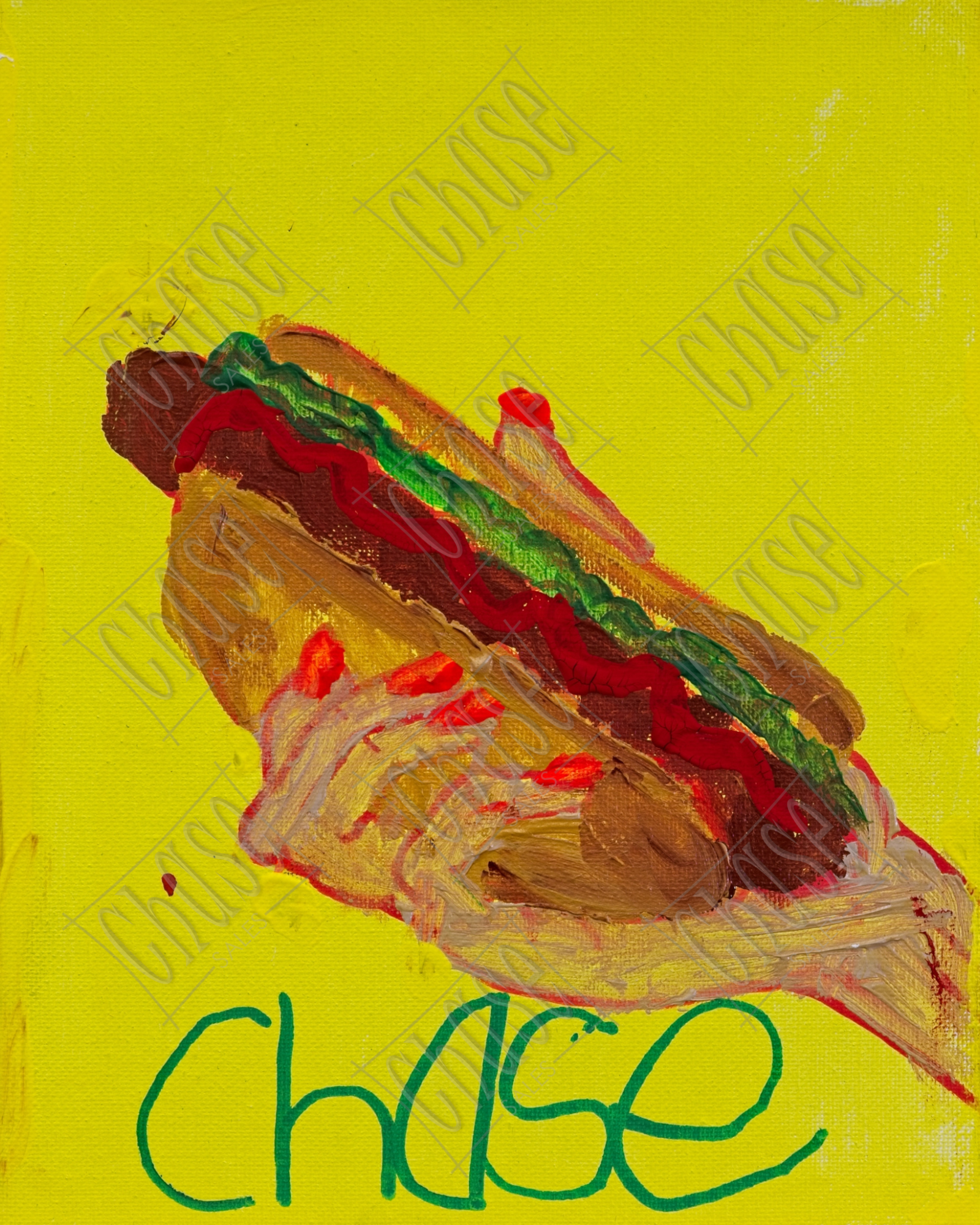Costco Lunch (8x10) - Painted 11/29/2024 - ORIGINAL: Available - PRINTS: Available