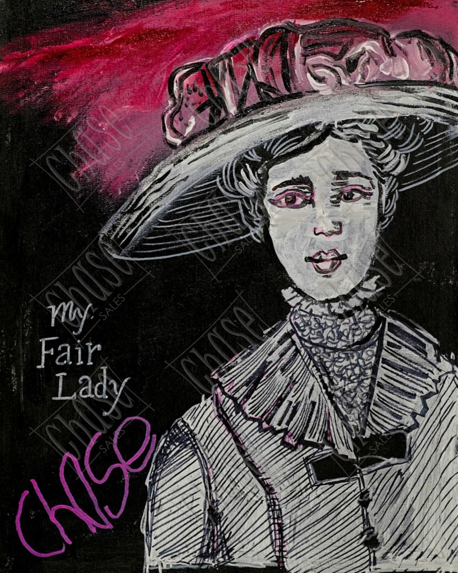 Moonlight Series: Eliza (16x20) - Painted 12/5/2025 - ORIGINAL: Available - PRINTS: Available