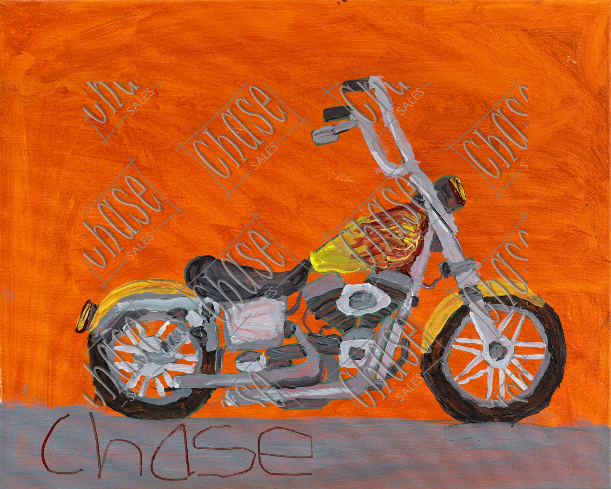 Bob's Ride (16x20) - Painted 3/14/2025 - ORIGINAL: Available - PRINTS: Available