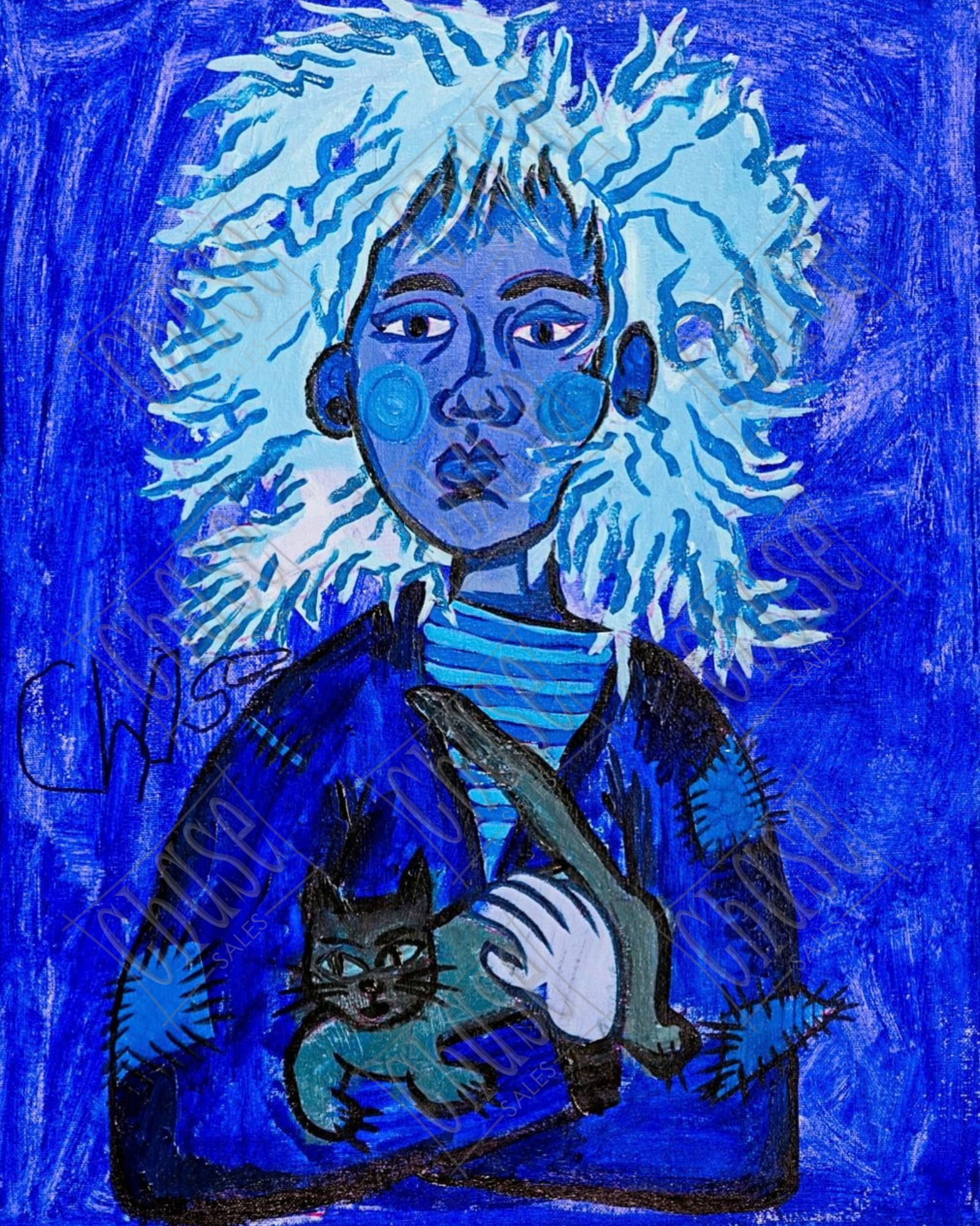 Electric Wizard (16x20) - Painted 11/14/2025 - ORIGINAL: Available - PRINTS: Available