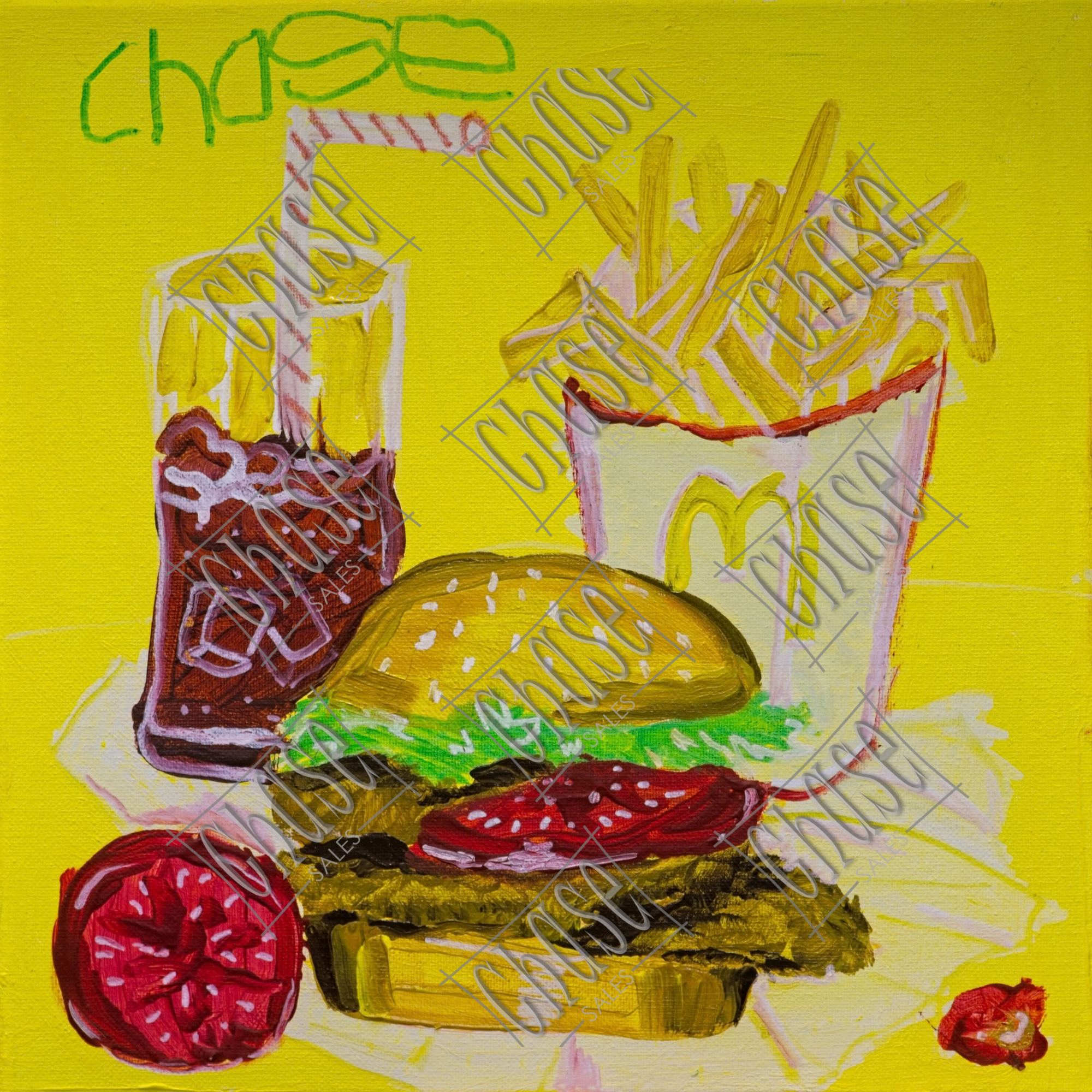 McDonalds Elevated (10X10) - 8/22/2025 - ORIGINAL: Available - PRINTS: Available