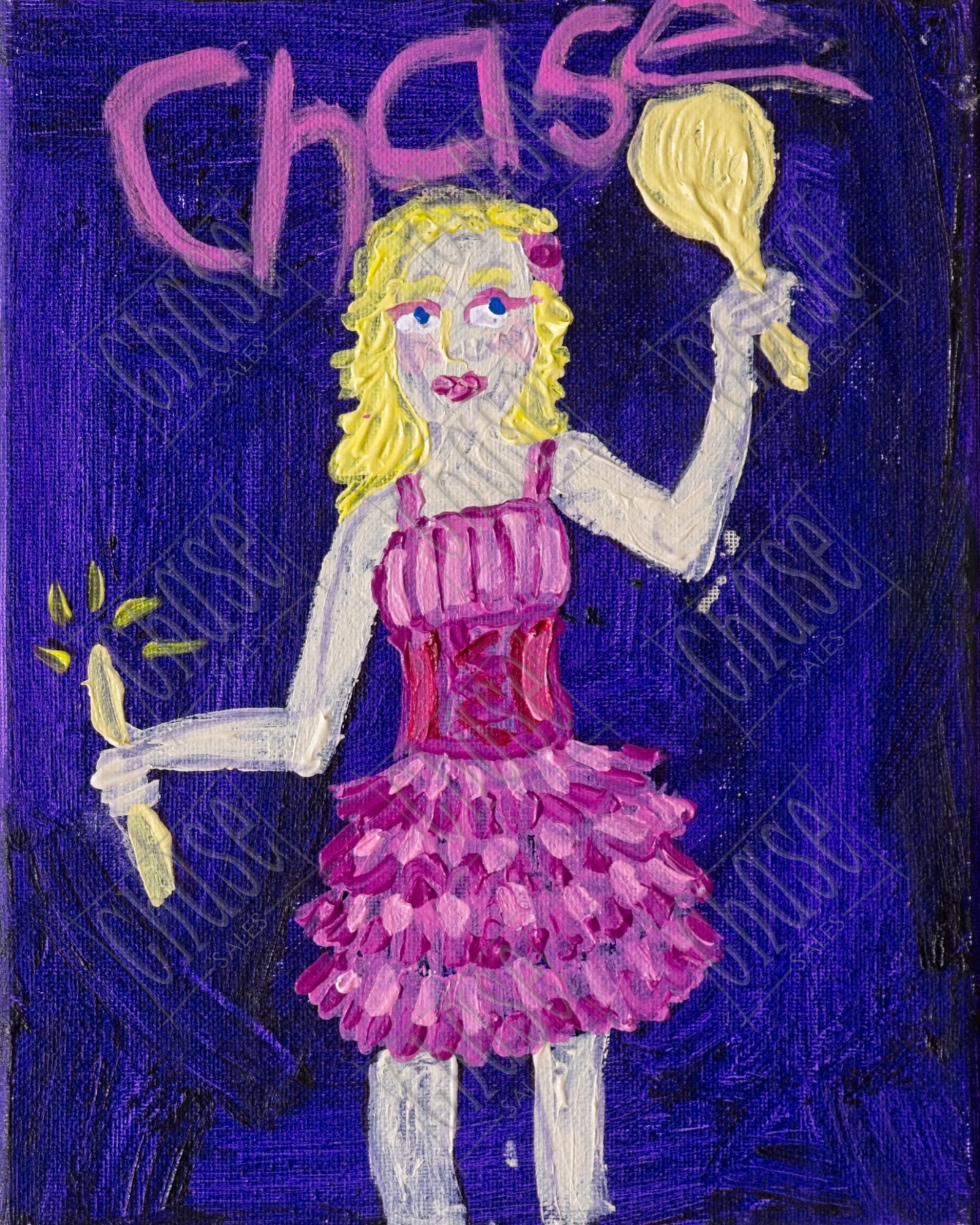 Moonlight Series: Popular (8x10) - Painted 10/10/2025 - ORIGINAL: Available - PRINTS: Available