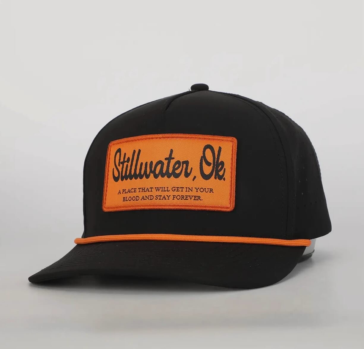 Stillwater will always be home 🧡 - $30 

Rope hat with patch, and adjustable band in the back! 

To purchase, comment your quantity and email, then you will receive an invoice from The Pyne. Once the invoice is paid, the product will be shipped to y