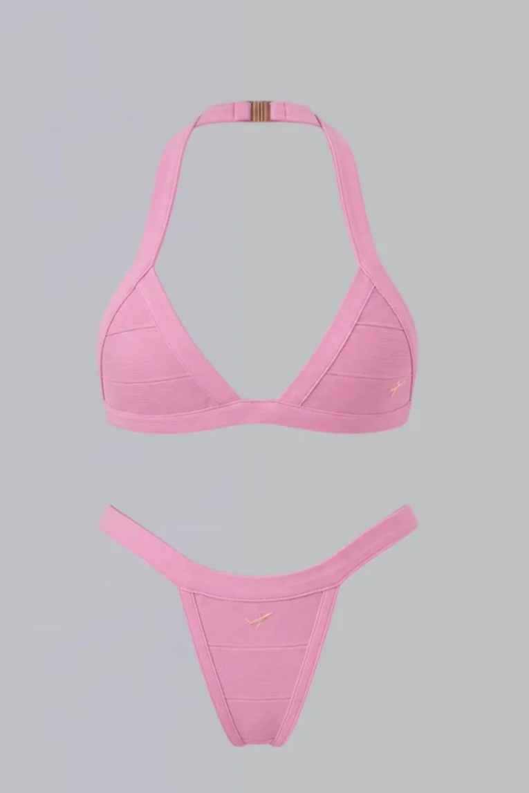 Pink Bandage Bikini