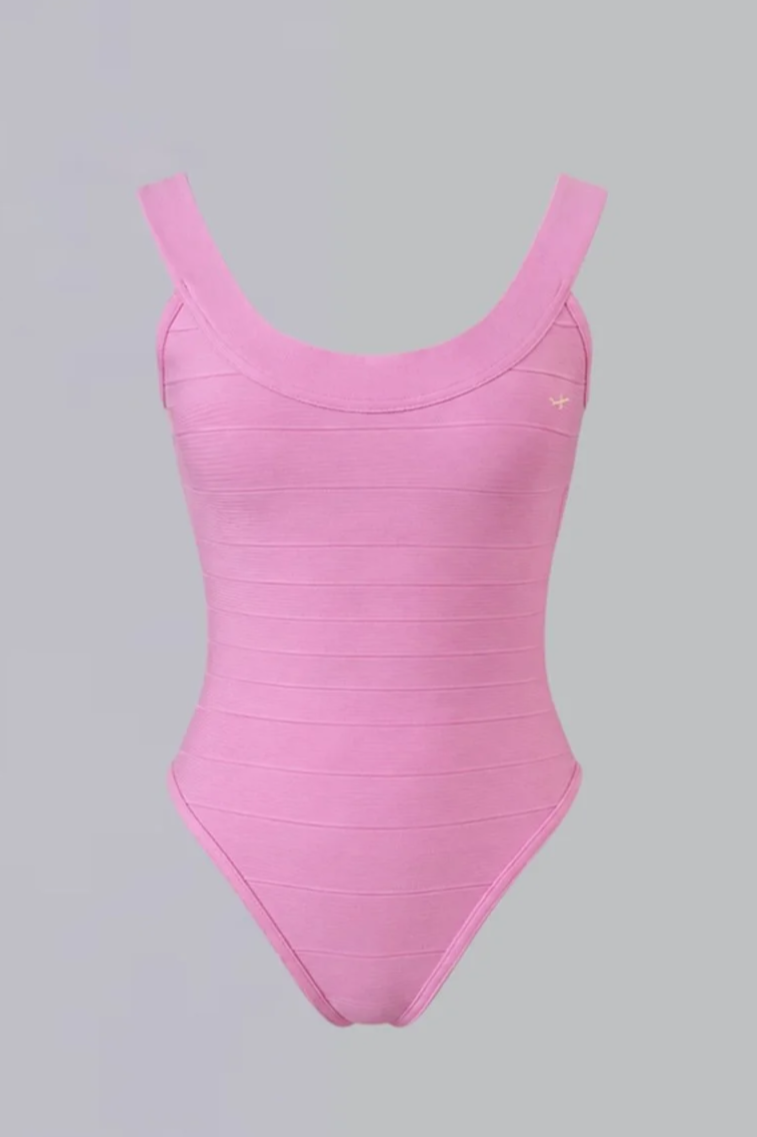 Pink Bandage One Piece