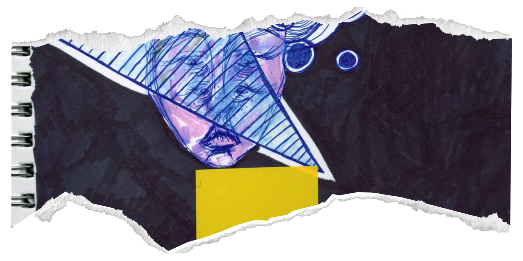 Multimedia doodle by Meaghan Sweeney