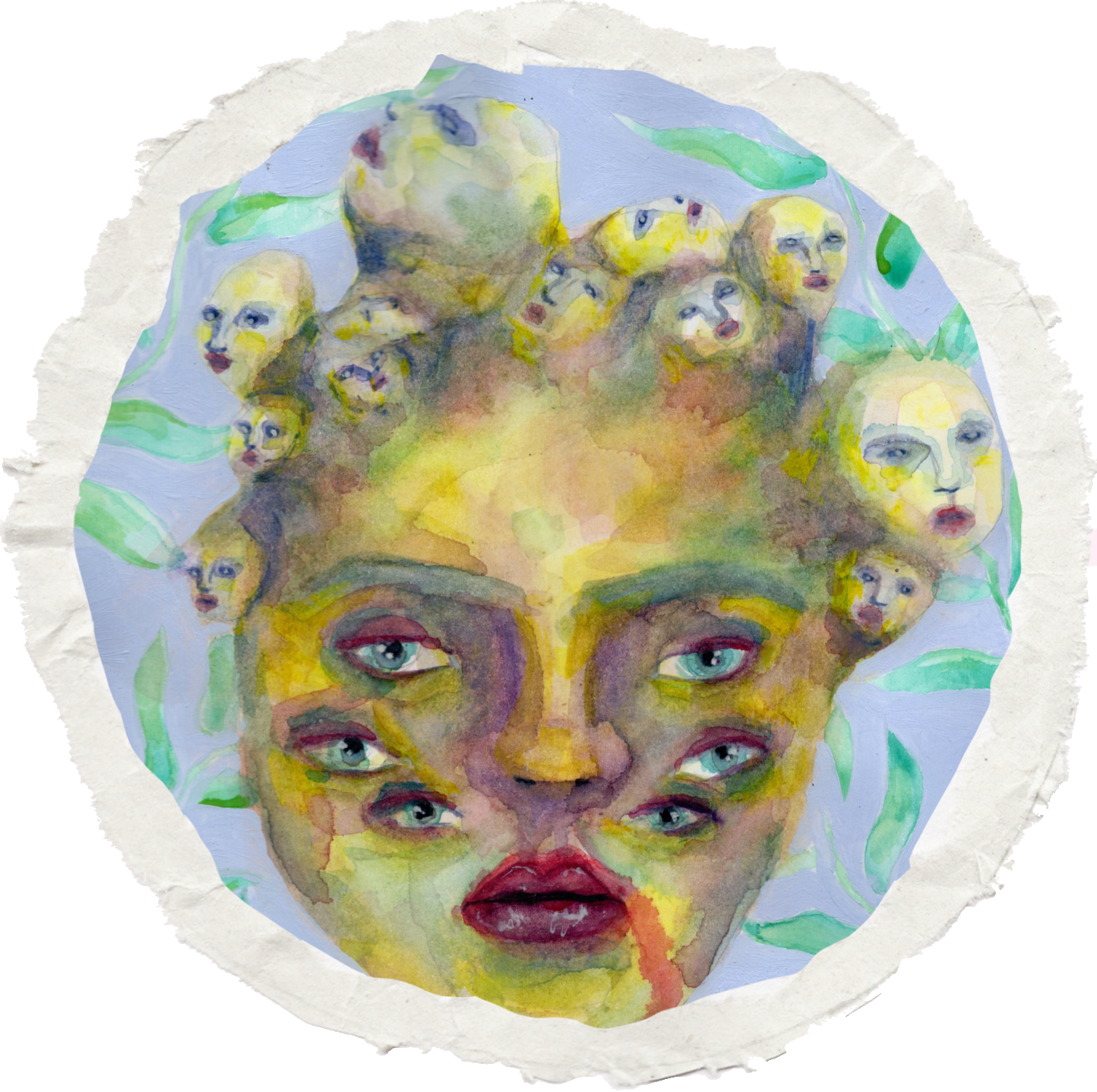 Cutout of Meaghan Sweeney's "Disruptions" , 2020