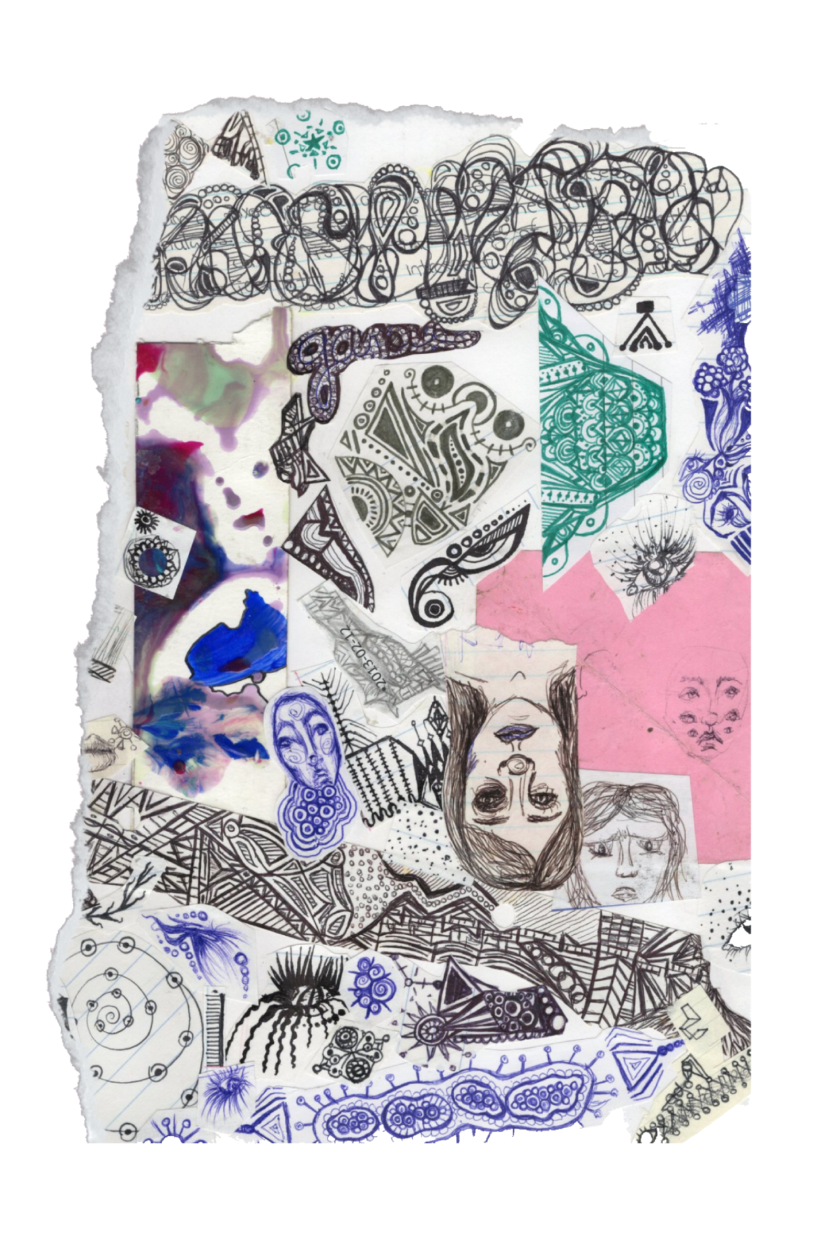 Multimedia Doodle by Meaghan Sweeney