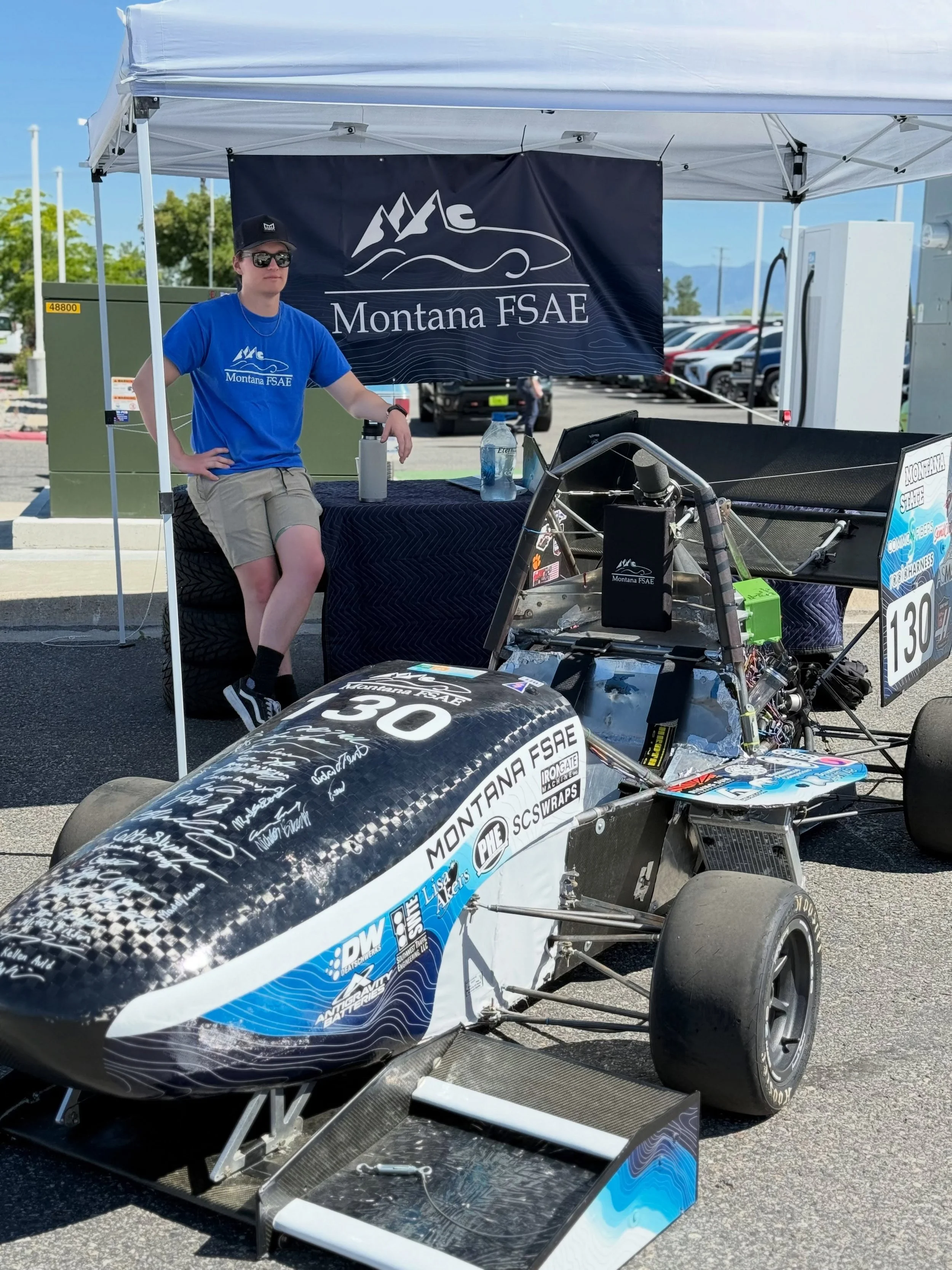 Last weekend, we had a blast at one of the @resslermotors Cars &amp; Coffee meets hosted by @resslerchevrolet! Thank you to everyone who stopped by and the lovely folks hosting this event. Please come see us at future events, especially as the school