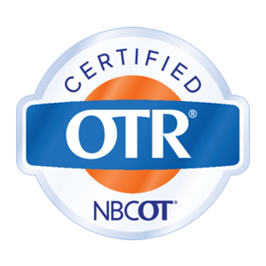 Logo for NBCOT certification in OTR