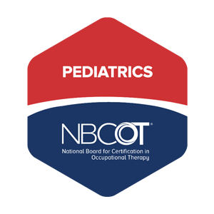 Logo for NBCOT certification in Pediatrics
