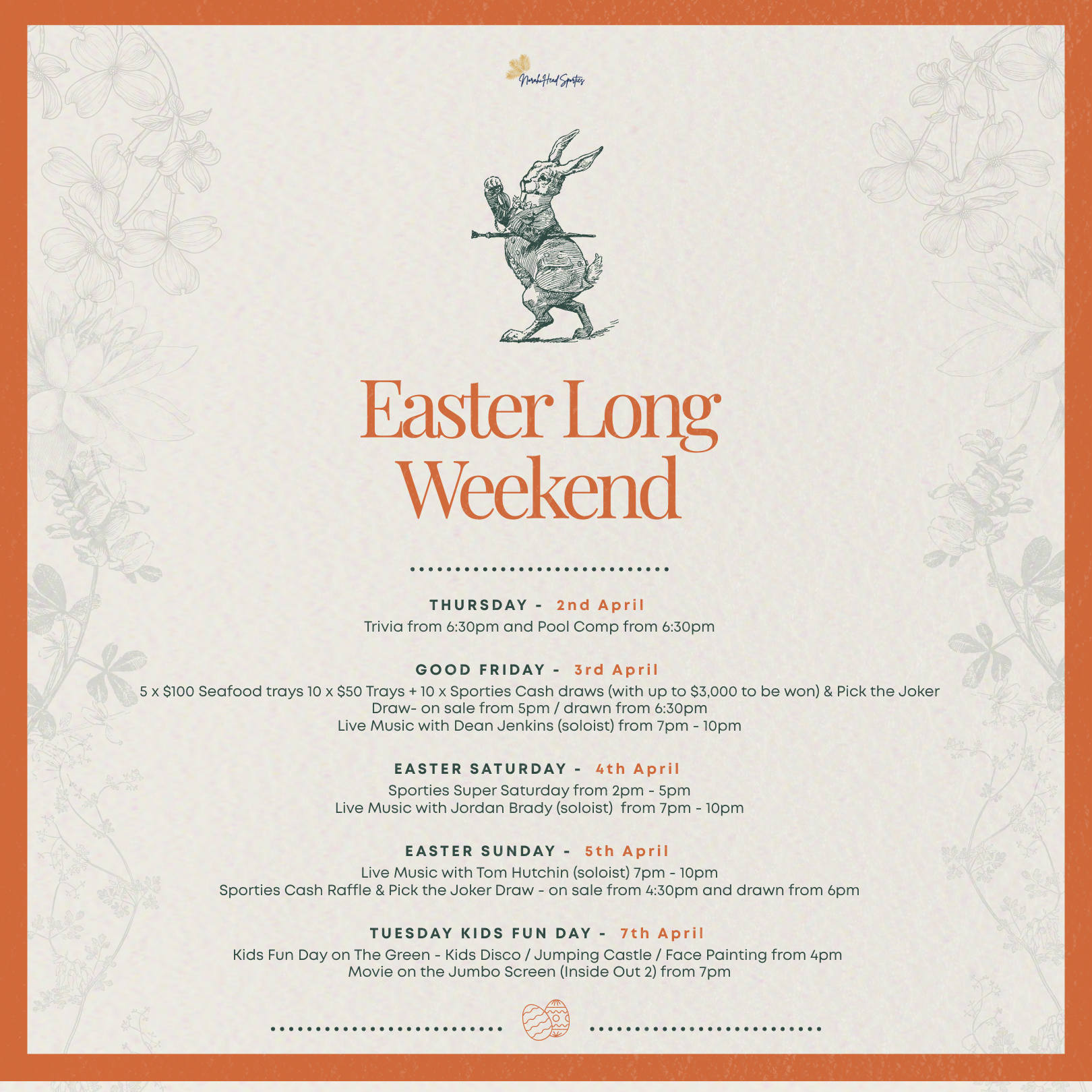 Easter Long Weekend