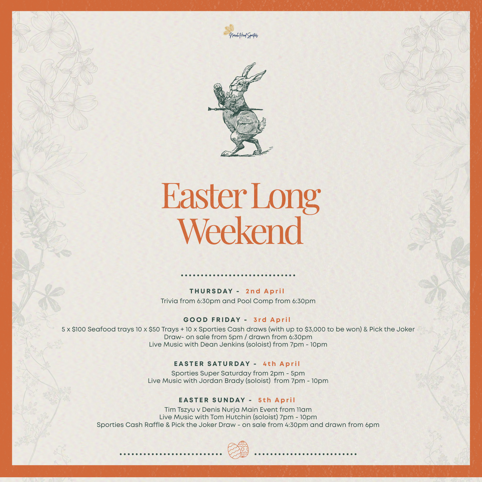 Easter Long Weekend