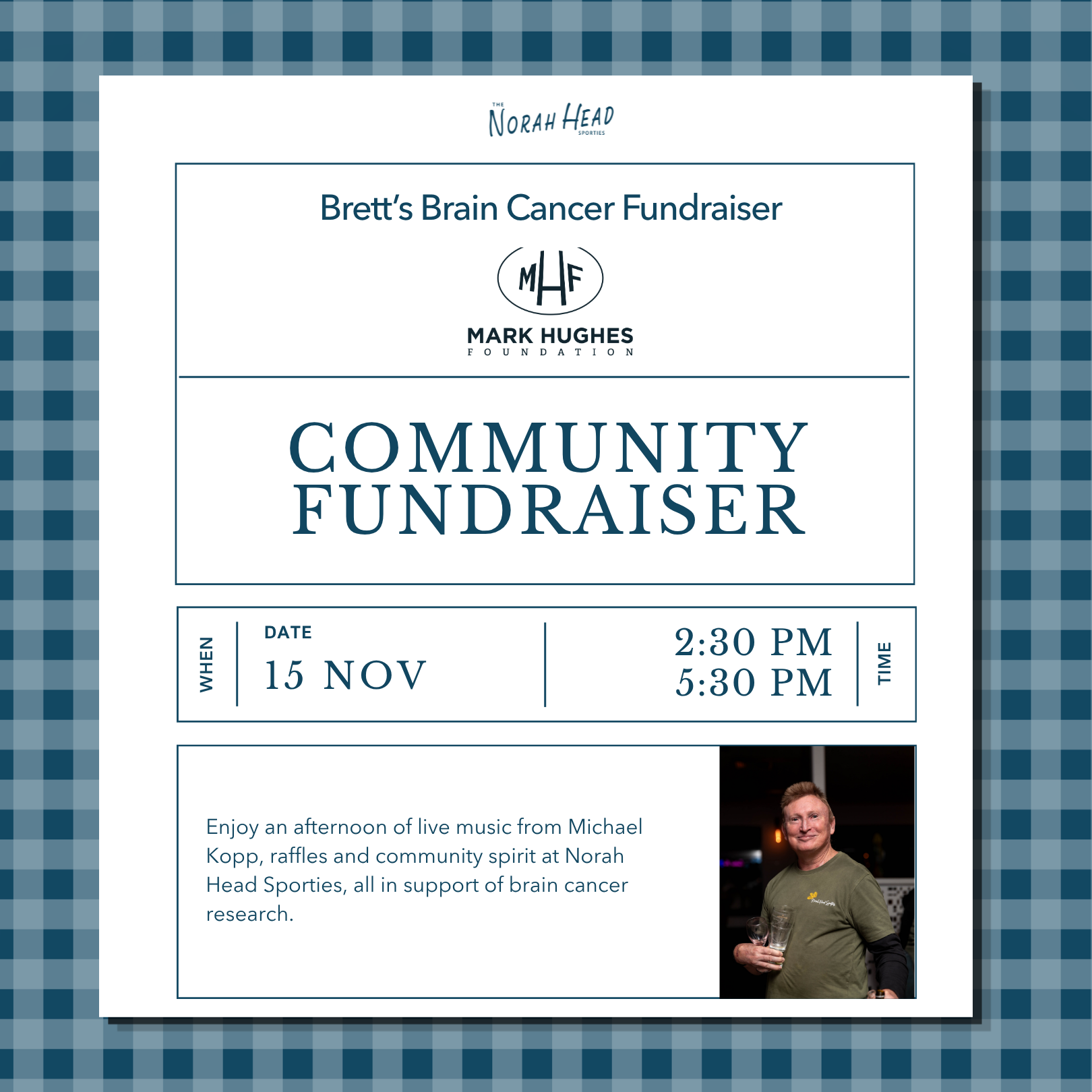 Brett's Brain Cancer Fundraiser
