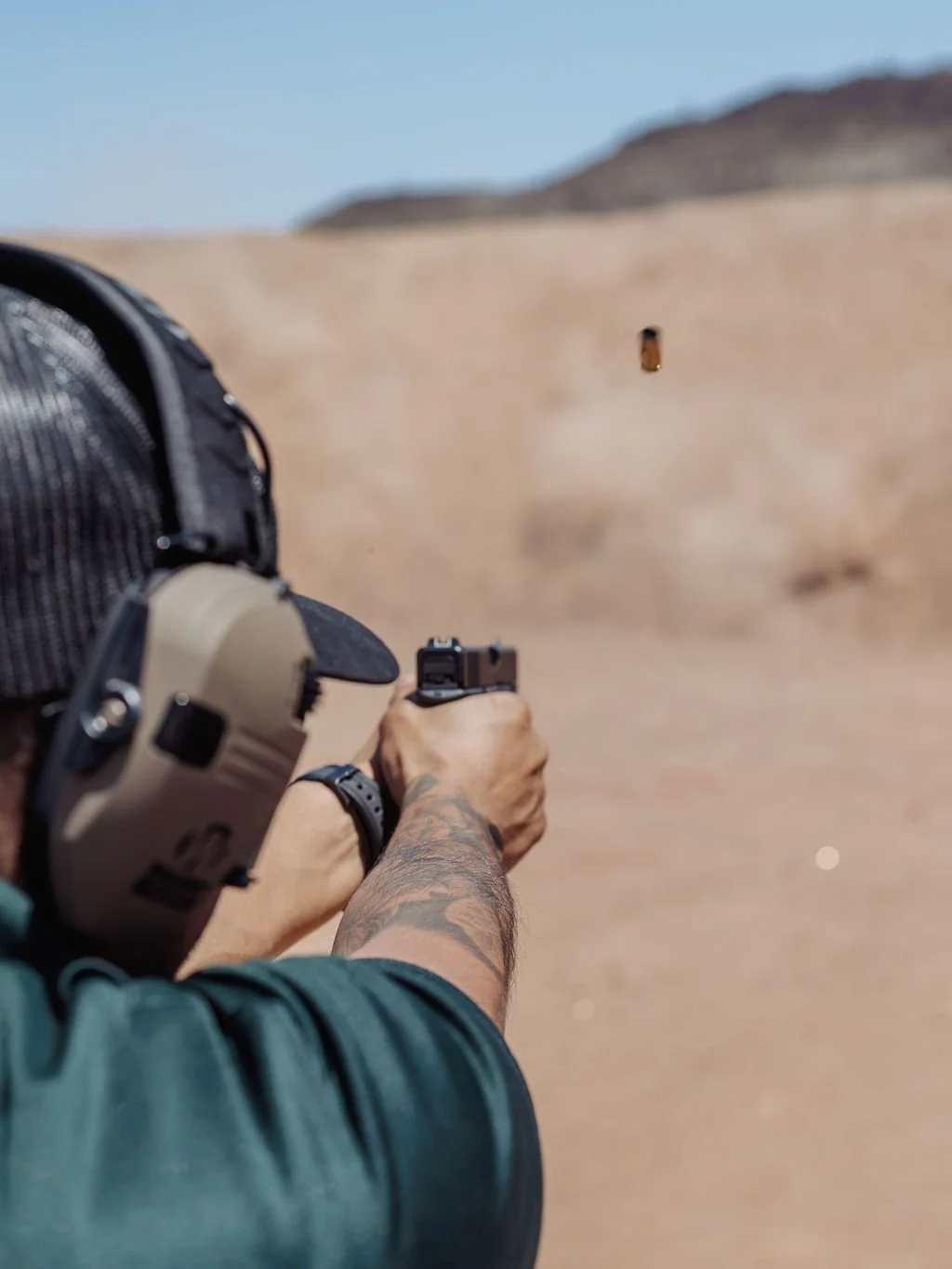 Business Branding Session for BGI Security at Ben Avery Shooting Facility in Phoenix, Arizona