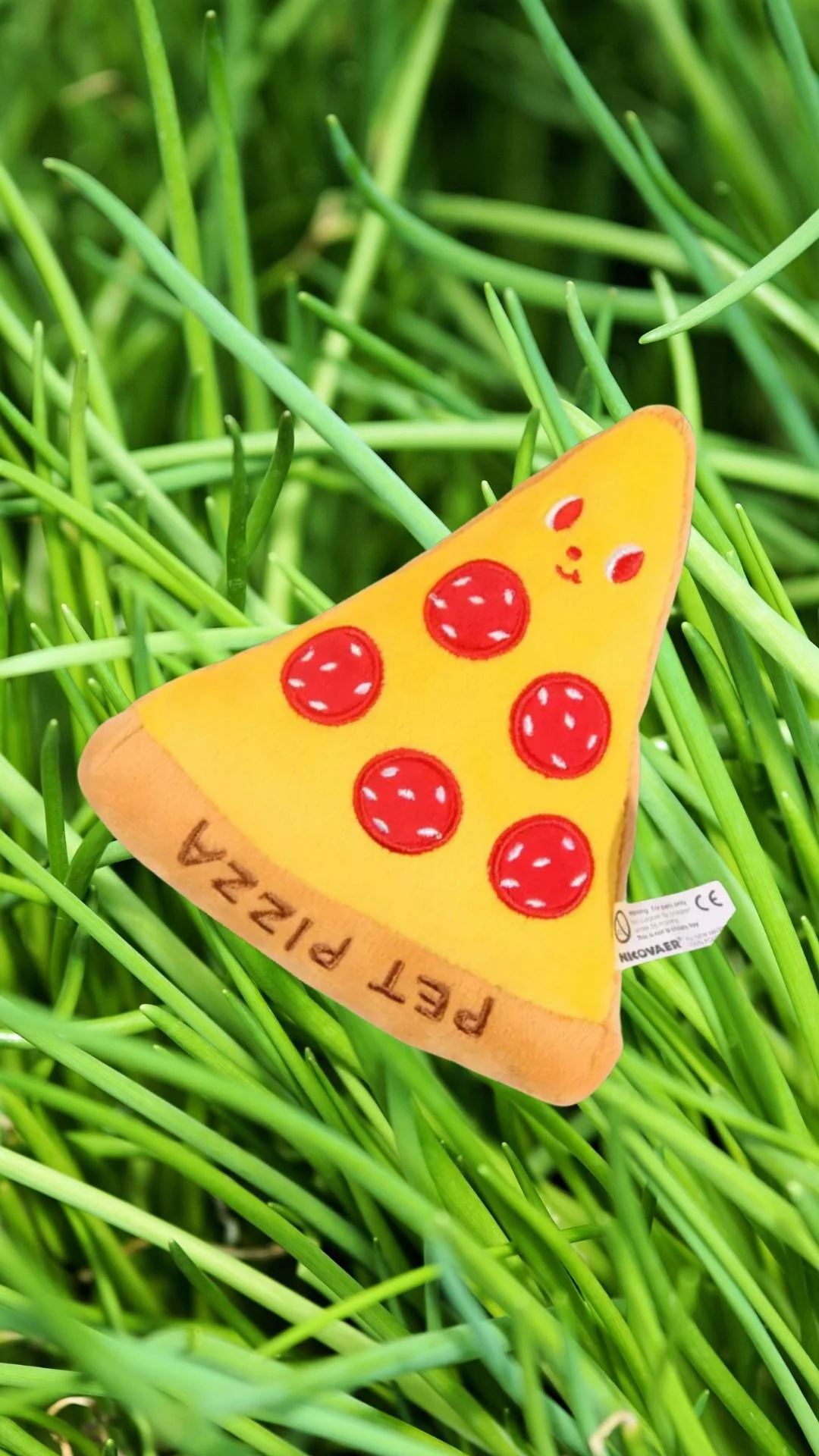 Pup-zza Dog Toy Slice