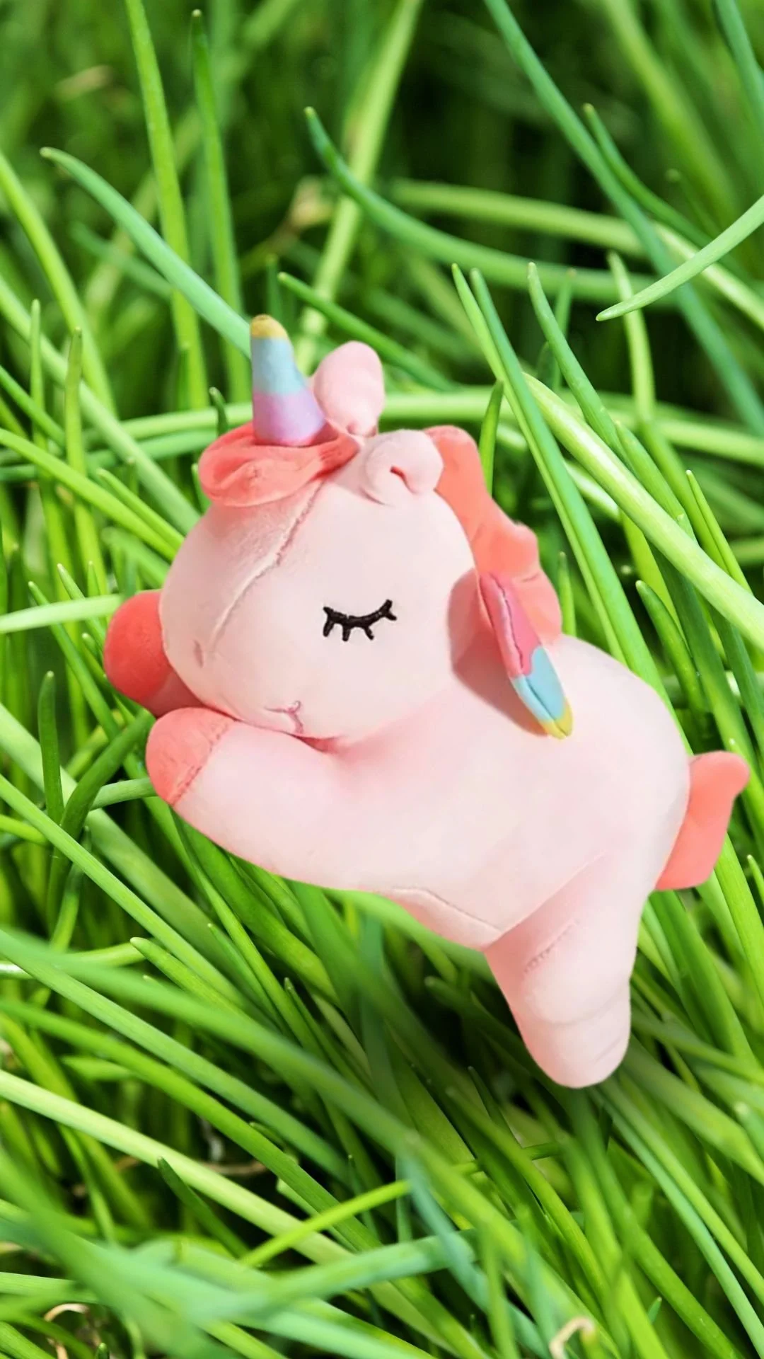 Pink Unicorn Dog Toy