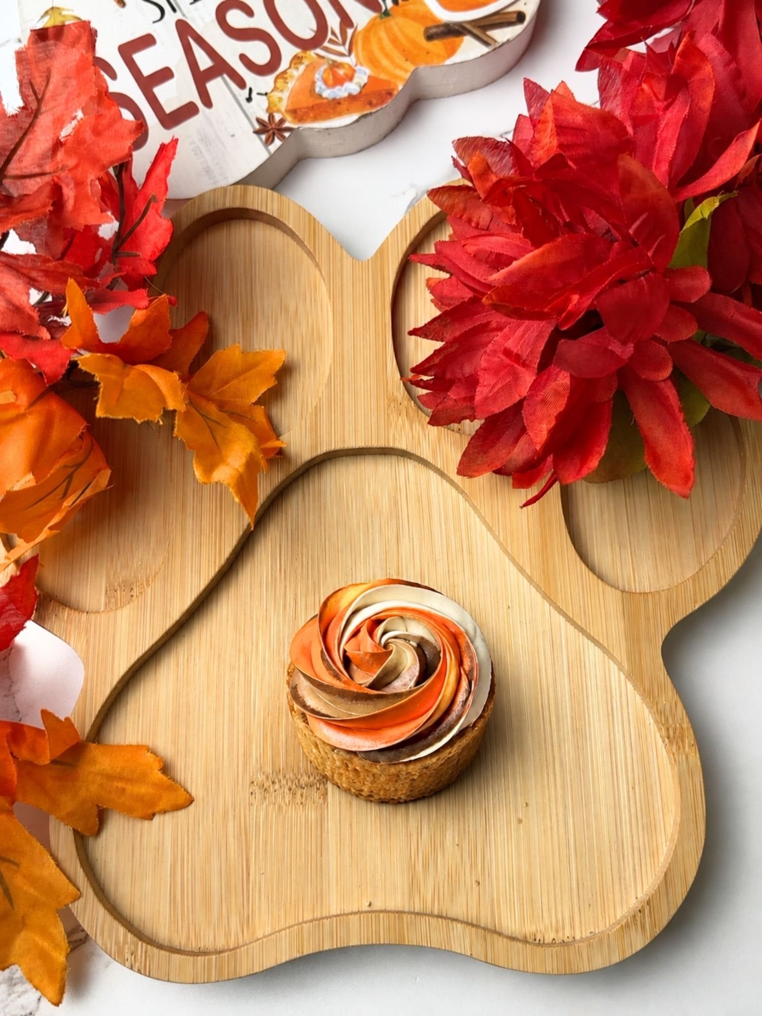 Pumpkin Cream Dream Dog Cupcake