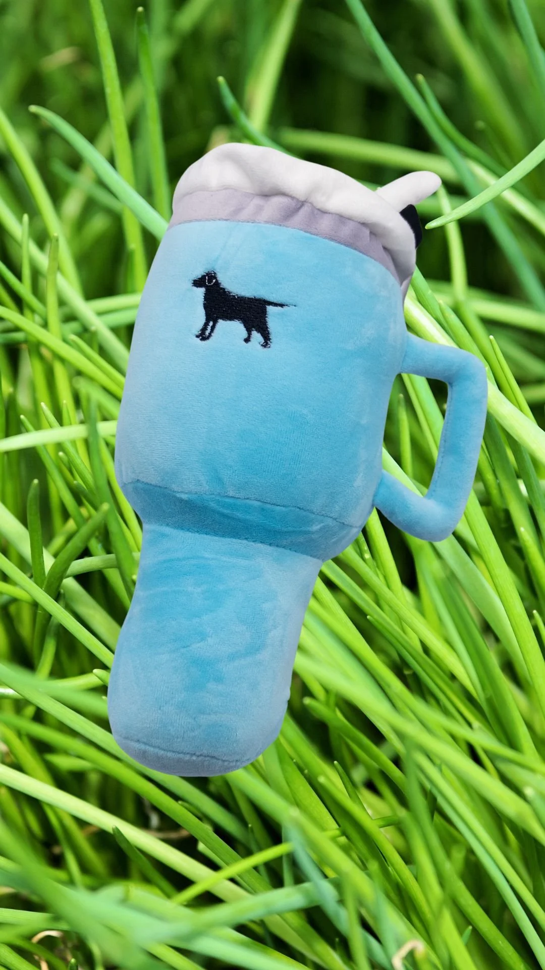 Plush Mug Shaped Dog Toy
