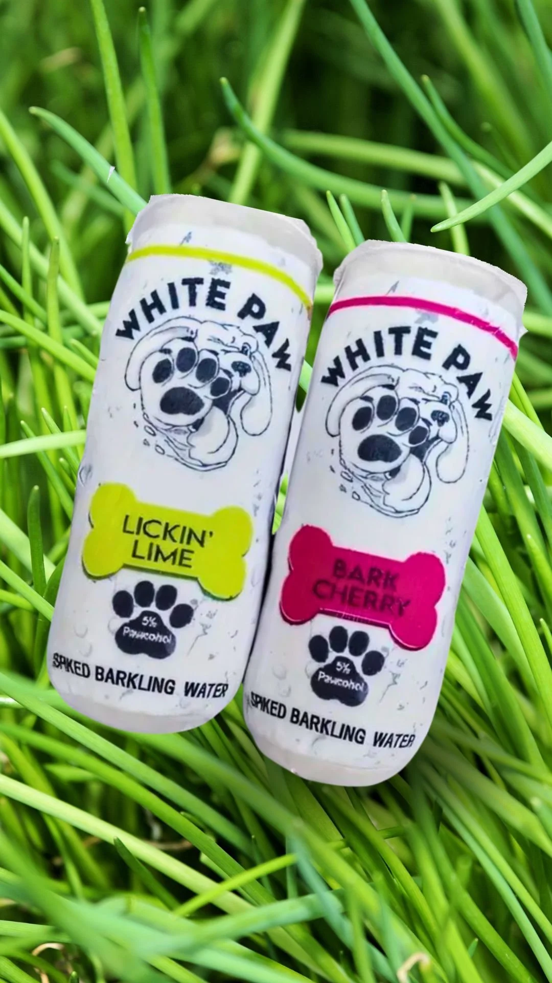 White Pawtini Dog Toy