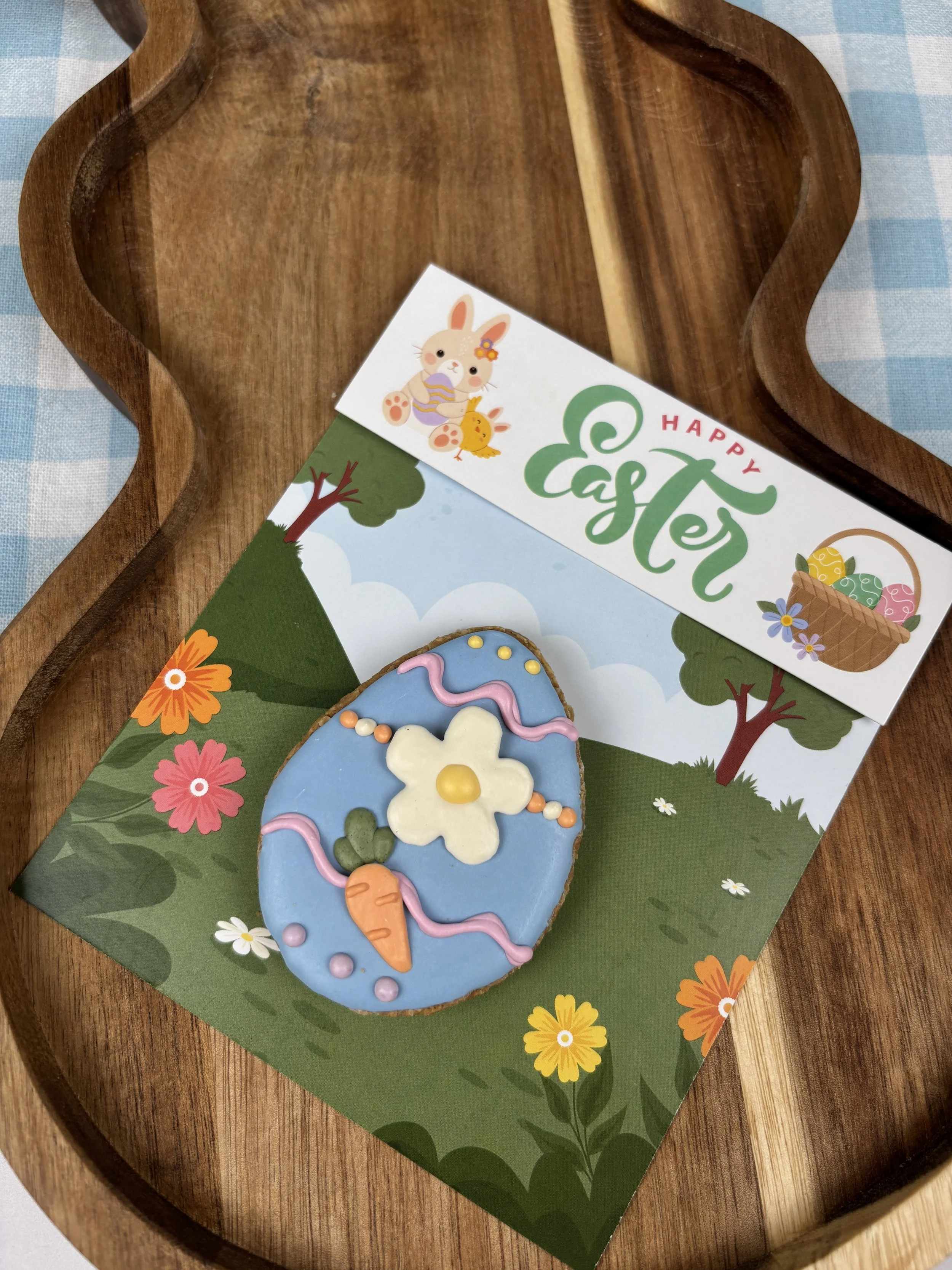 Easter Dog Cookie – Egg Design | Limited Pickup