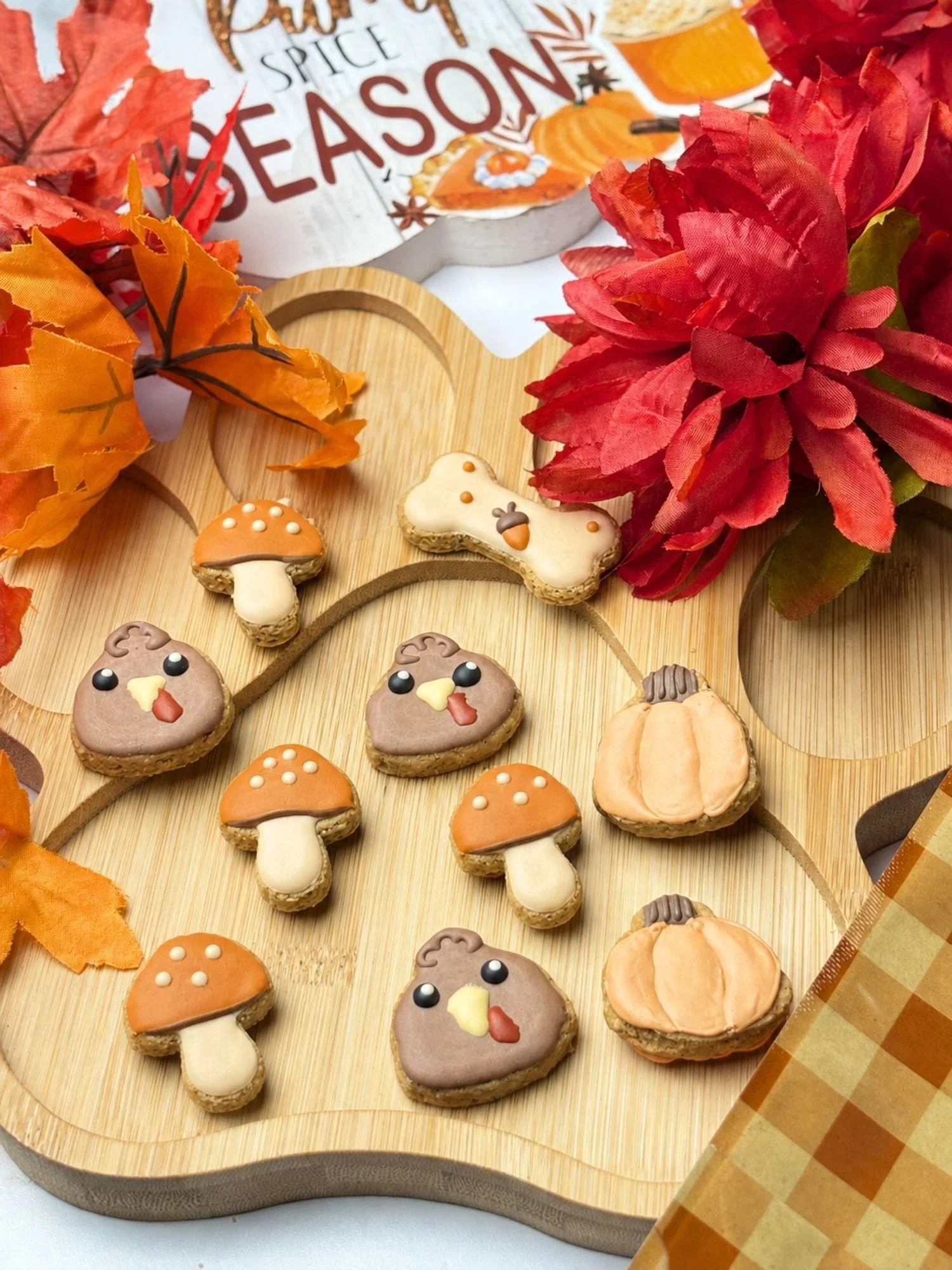 Cozy Harvest Mini Fall Dog Treats