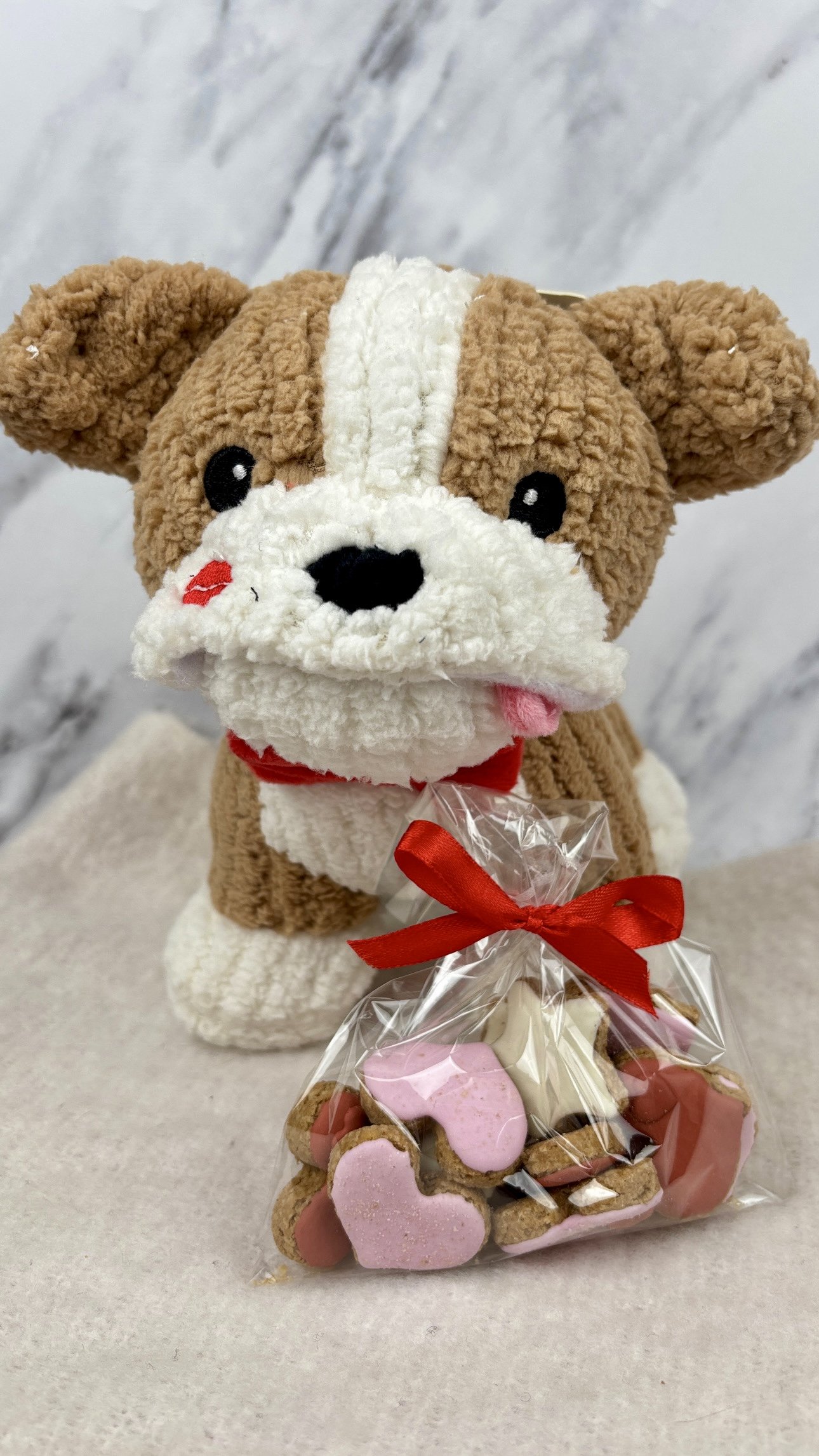 Sweetheart Snuggle Dog Toy & Treat Bundle