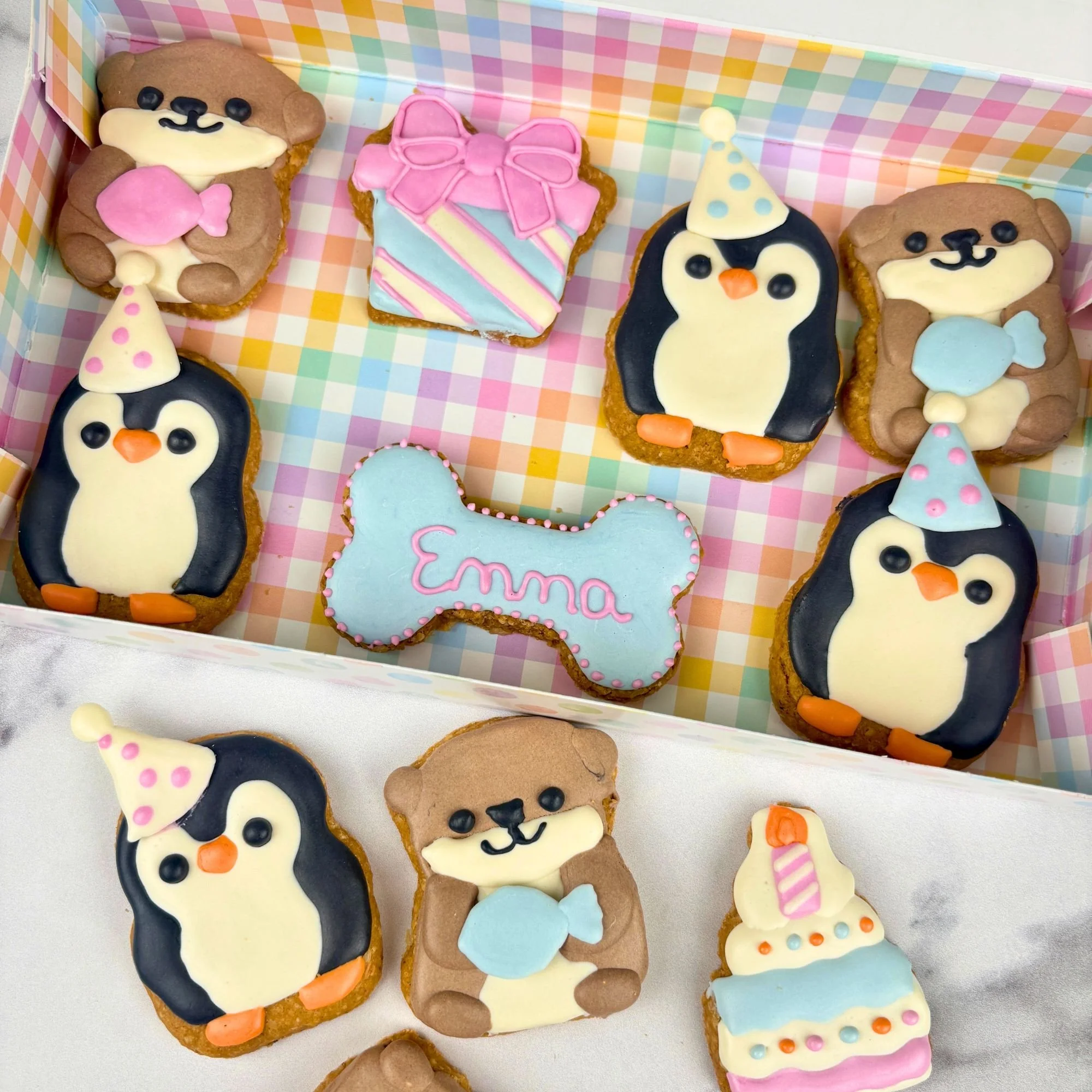 Custom 10-Cookie Dog Treat Box