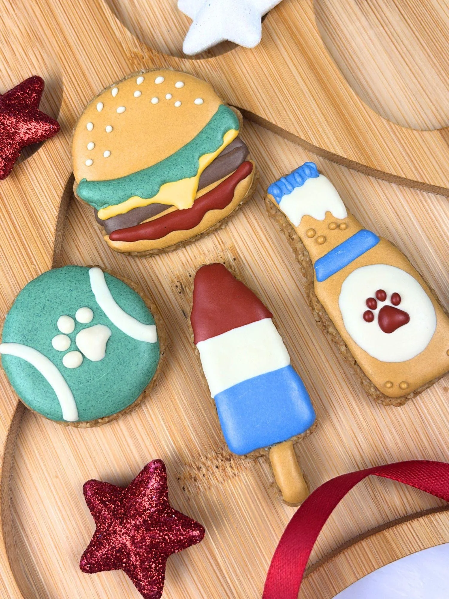 Backyard BBQ Dog Cookie Set