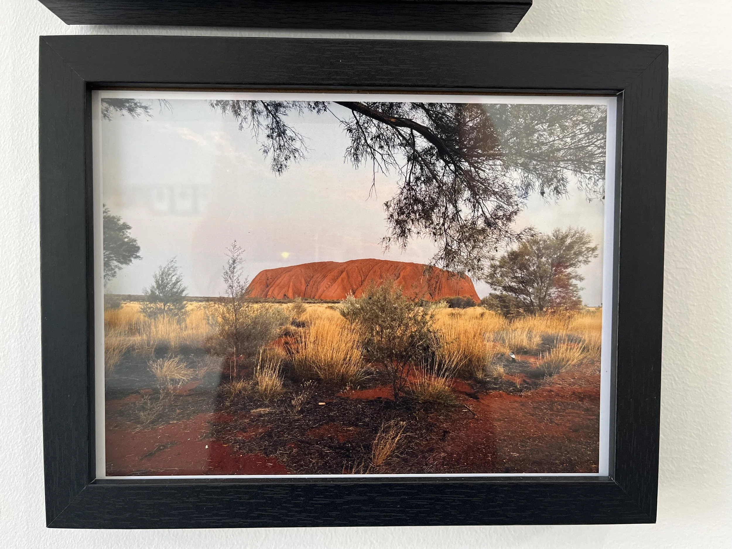 'The Moon at Sunset, Uluru' by Lorraine Schnall