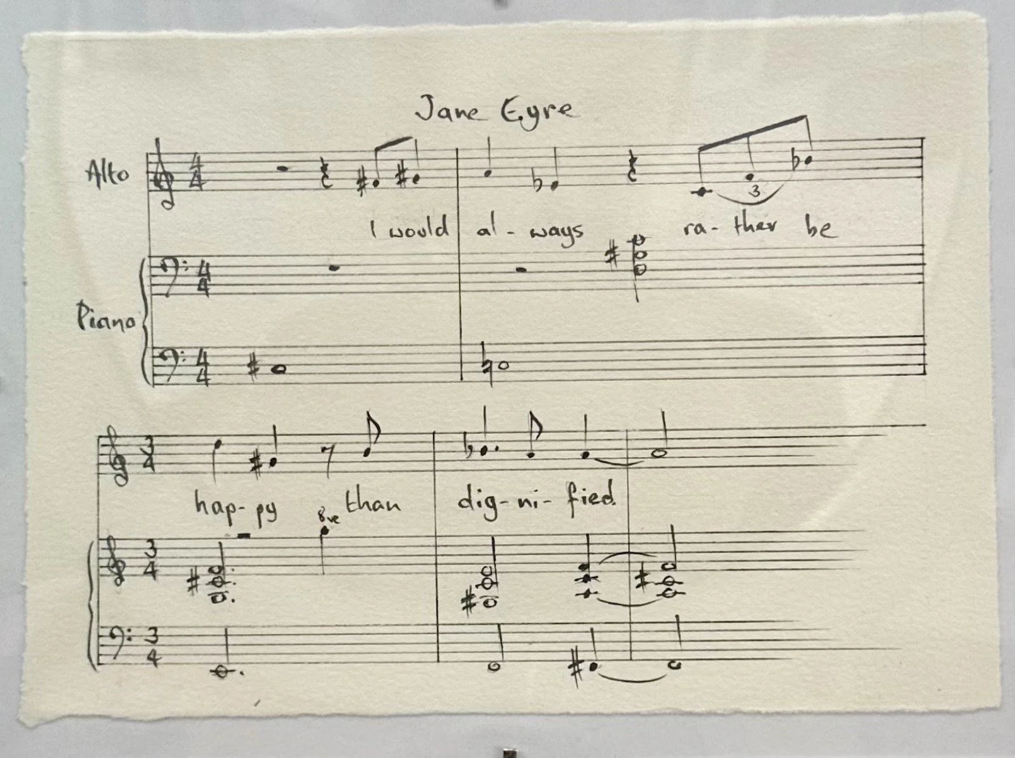 'Jane Eyre' by Geoff Lynch