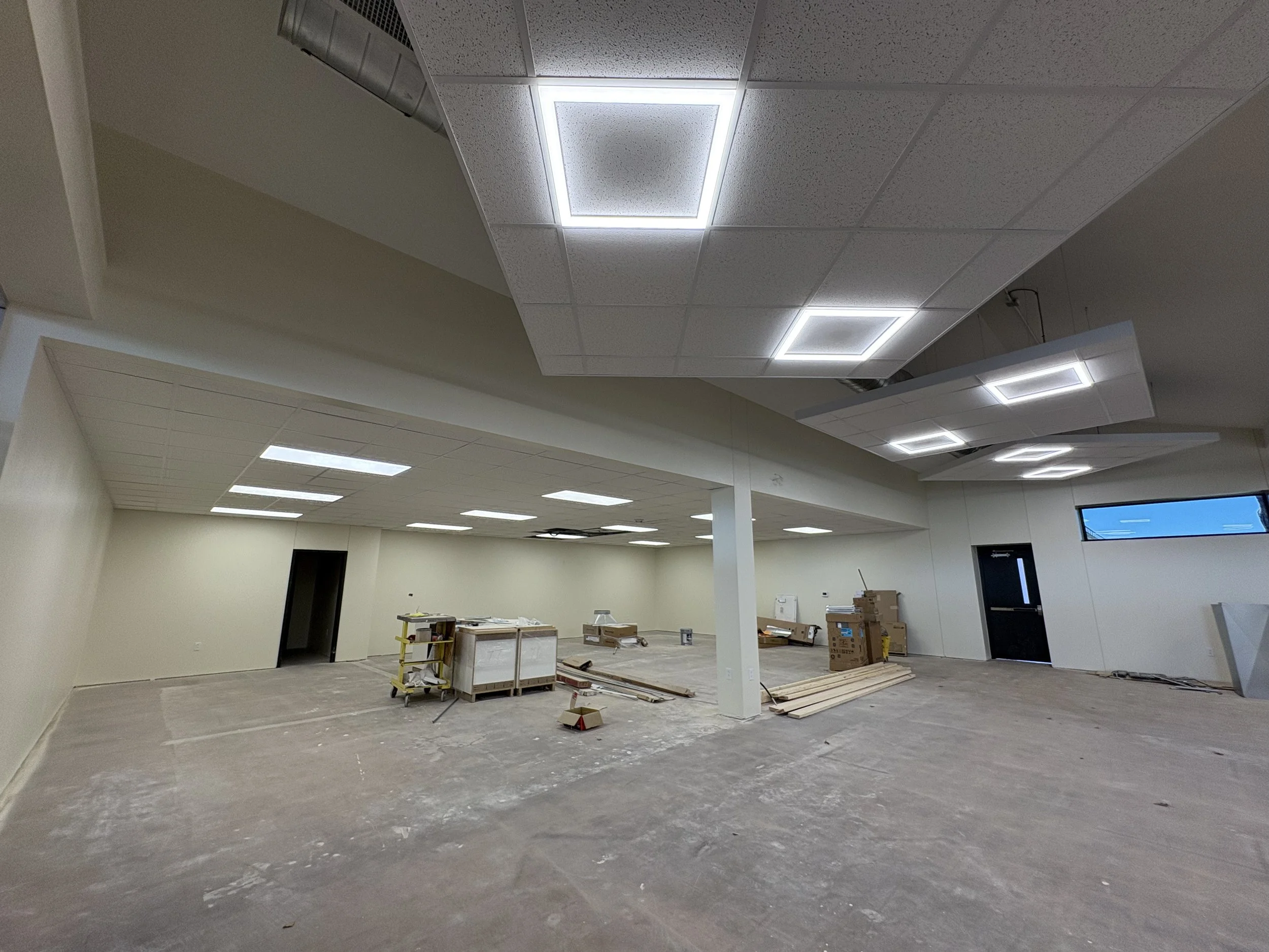Library Construction Progress
