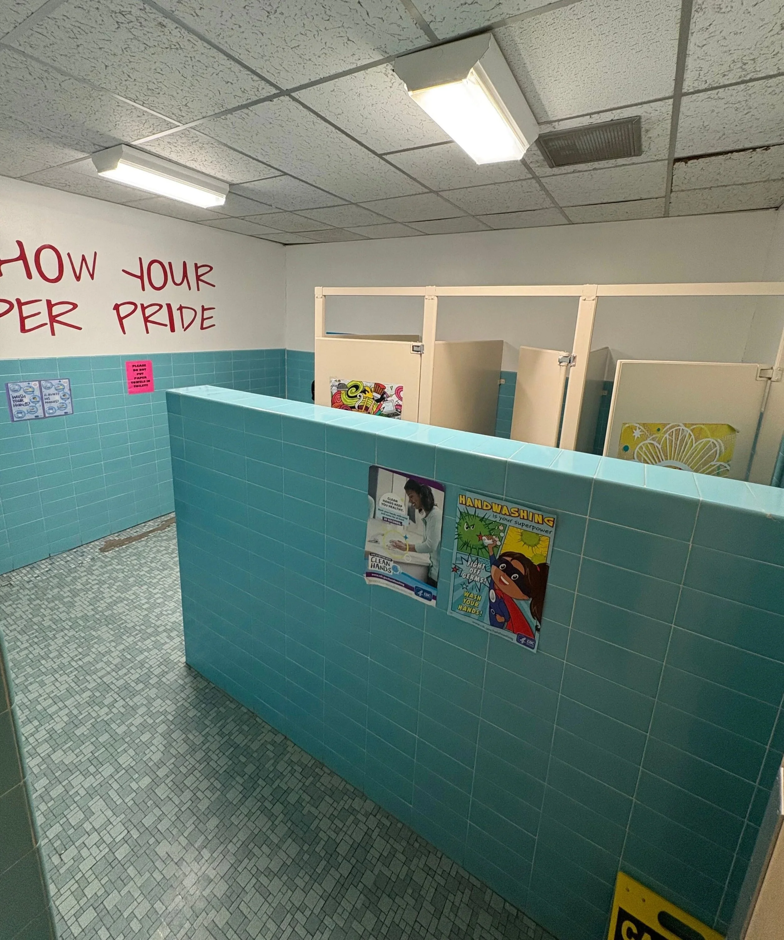 Restrooms Before