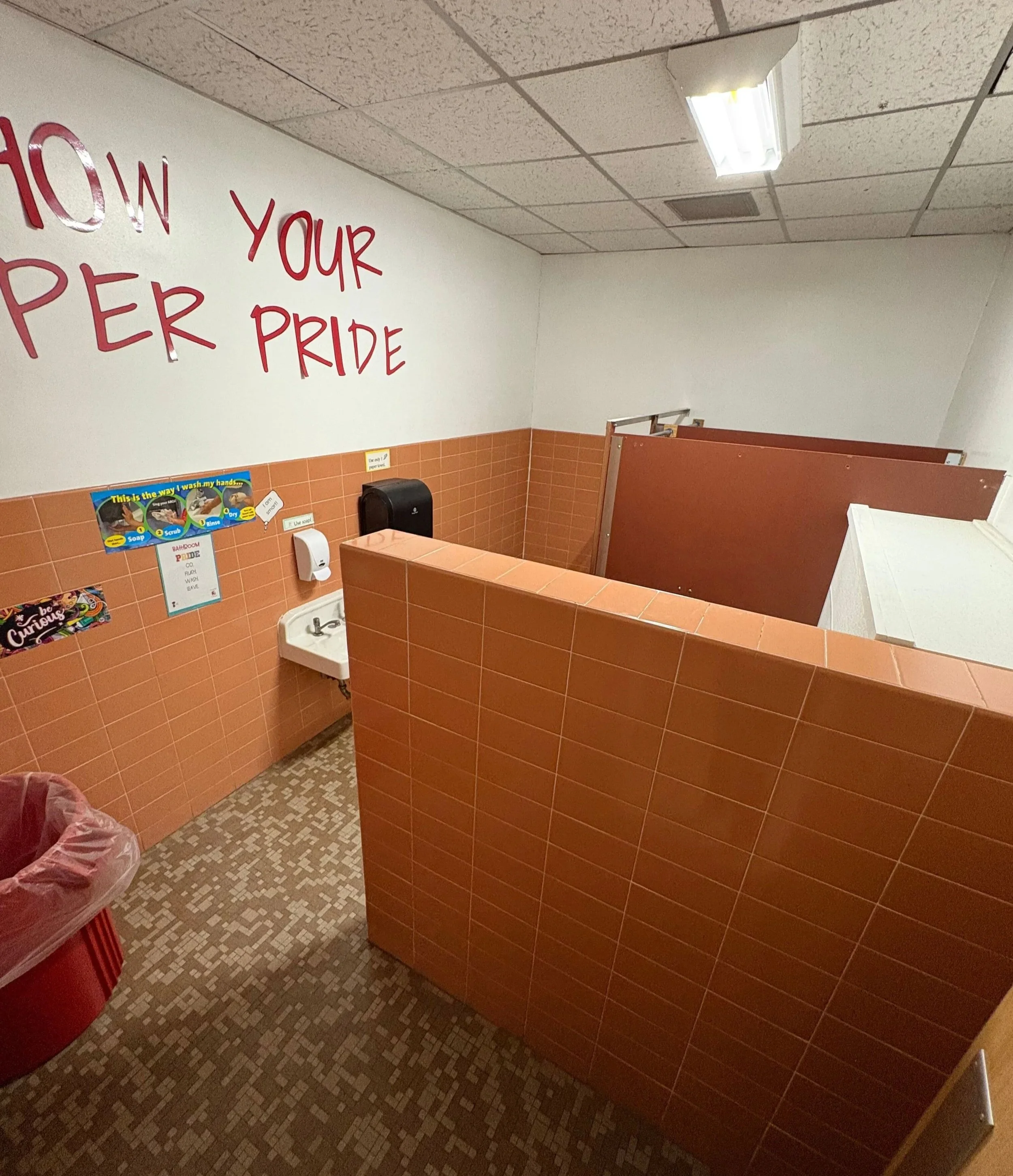 Restrooms Before