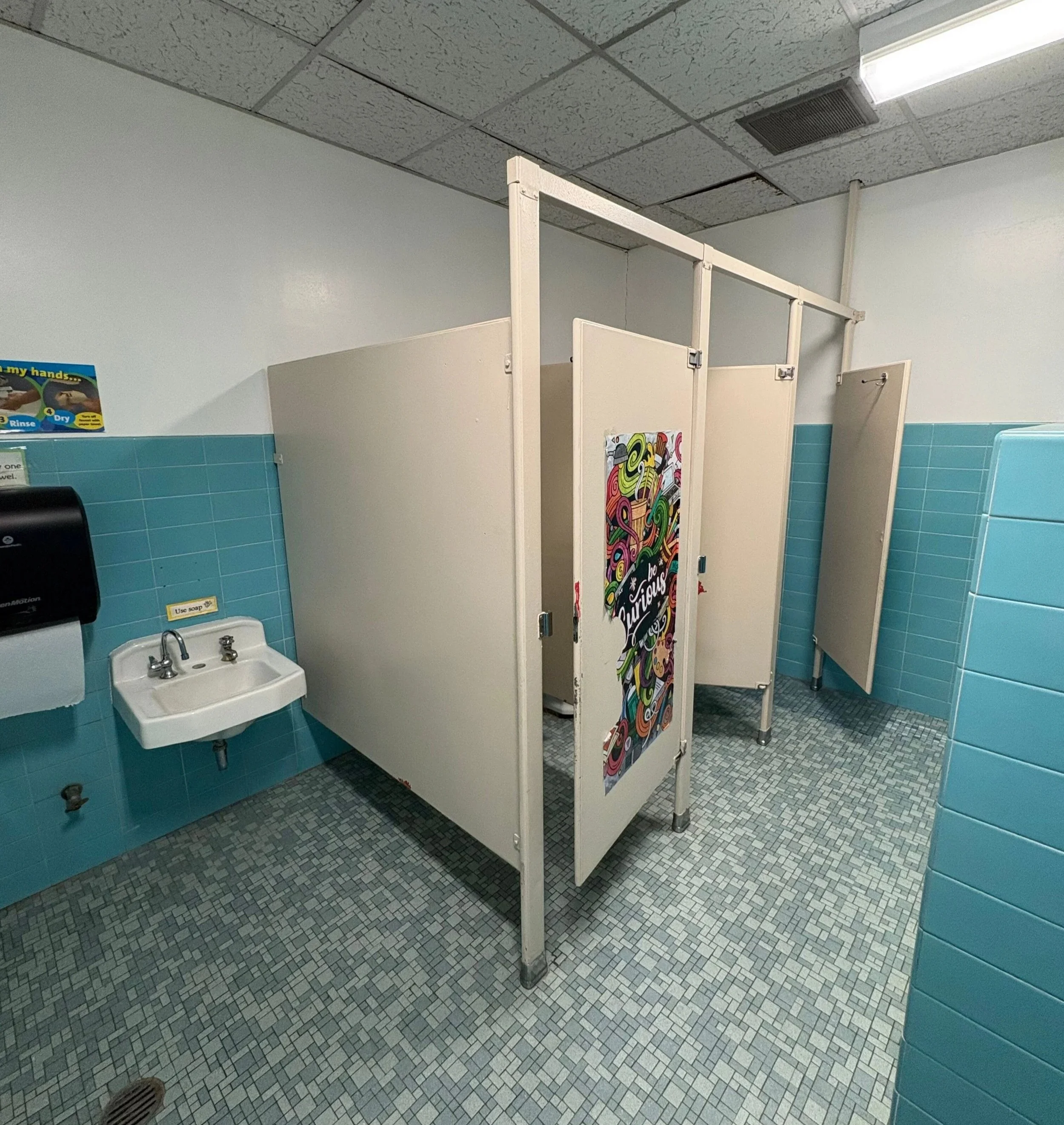 Restrooms Before