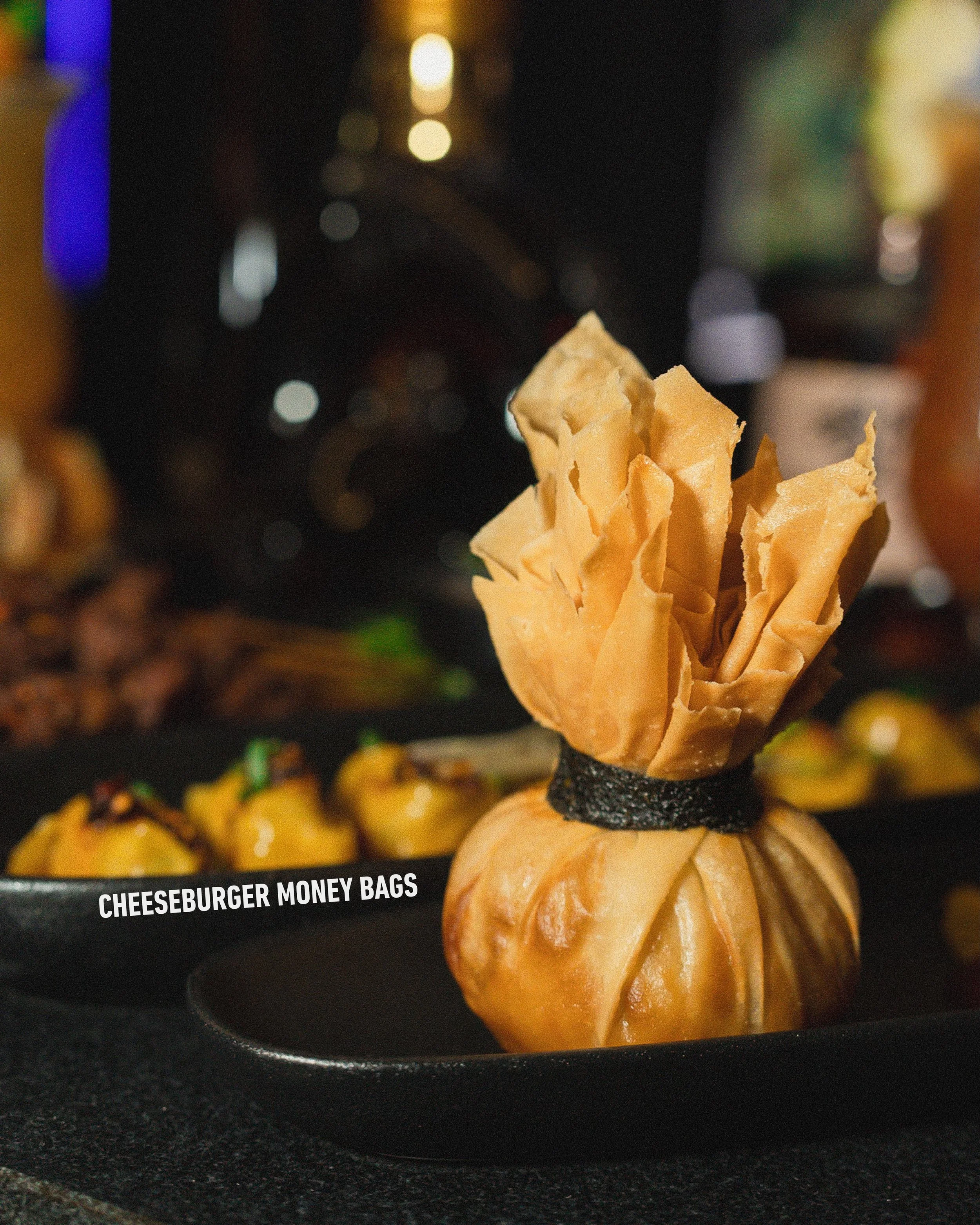 A cheeseburger wrapped in a money bag. Trust us on this one.