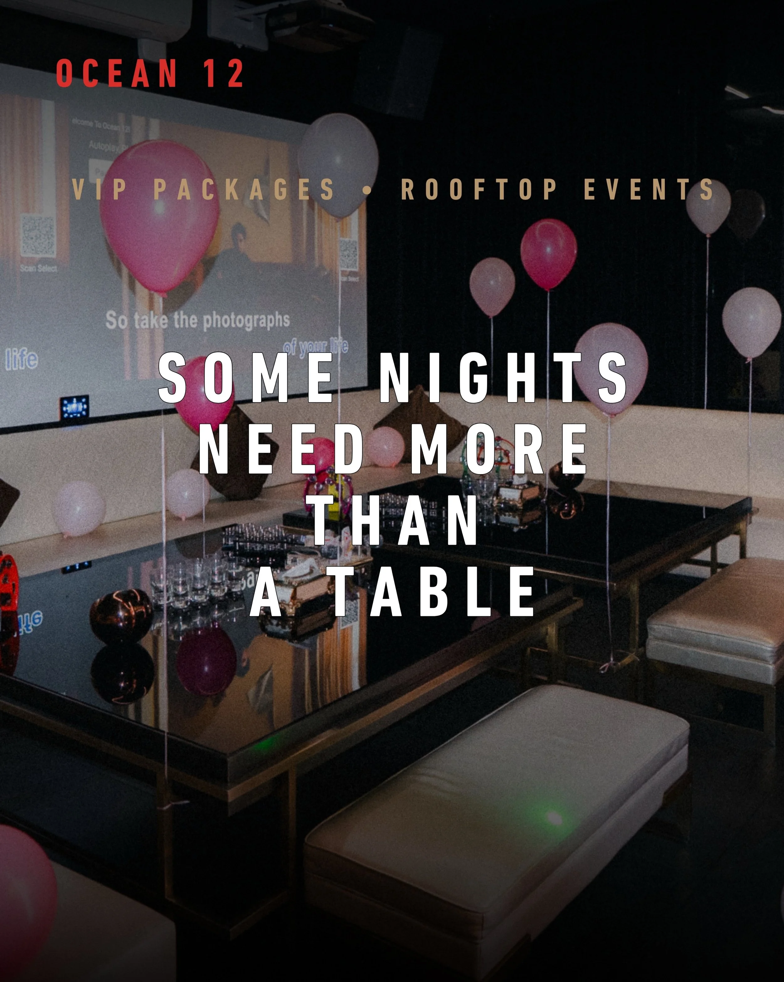 By the time everyone agrees on a date, the best ones are usually gone. November and December are already filling across our VIP rooms and rooftop spaces, with VIP packages for up to 50 guests and rooftop packages for 10&ndash;175. 

Explore events vi